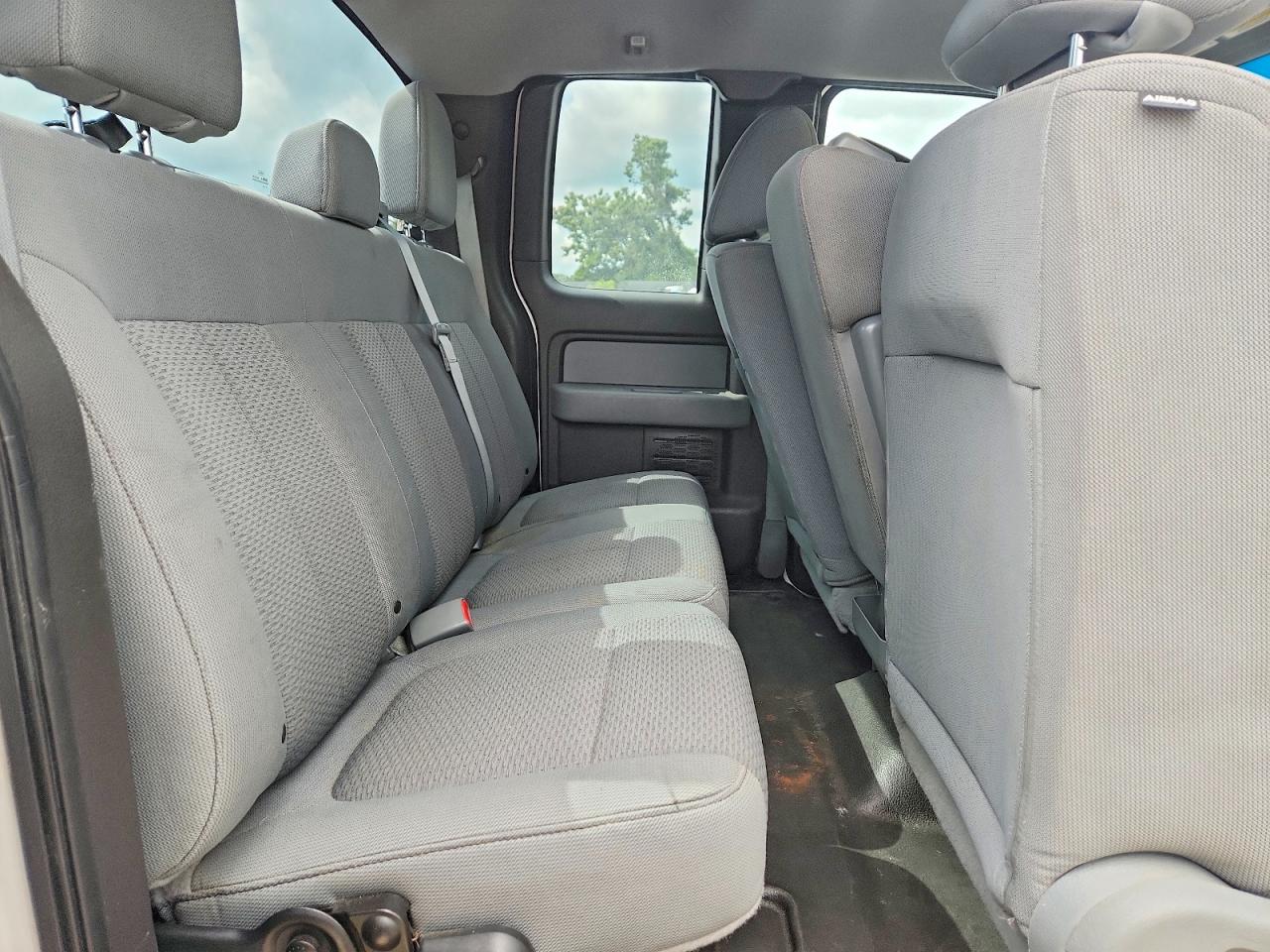 2014 Ford F150 Super Cab Gray vin: 1FTFX1CF3EKG10658