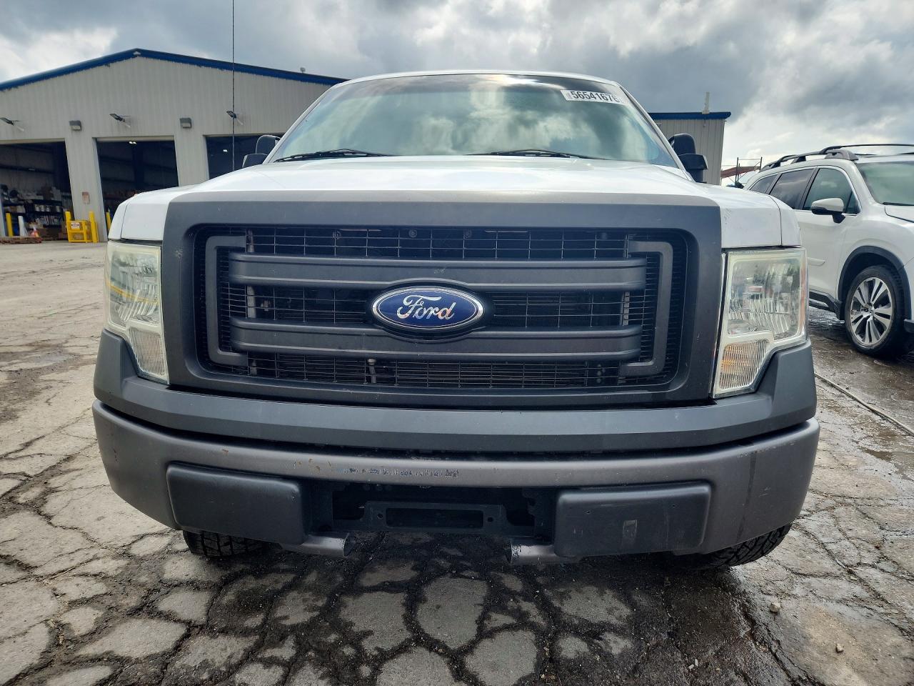 2014 Ford F150 Super Cab Gray vin: 1FTFX1CF3EKG10658