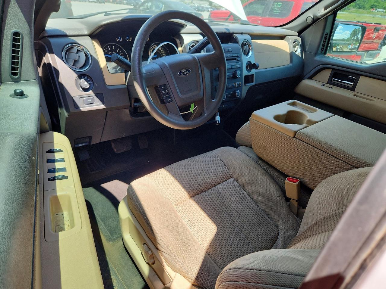 2012 Ford F150 Super Cab White vin: 1FTFX1CF4CFB56507