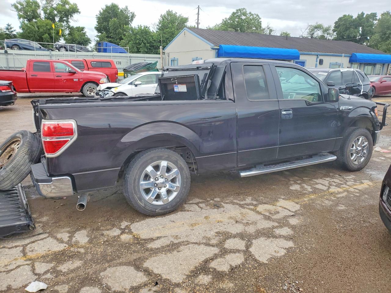2013 Ford F150 Super Cab Черный vin: 1FTFX1CF4DKD07421