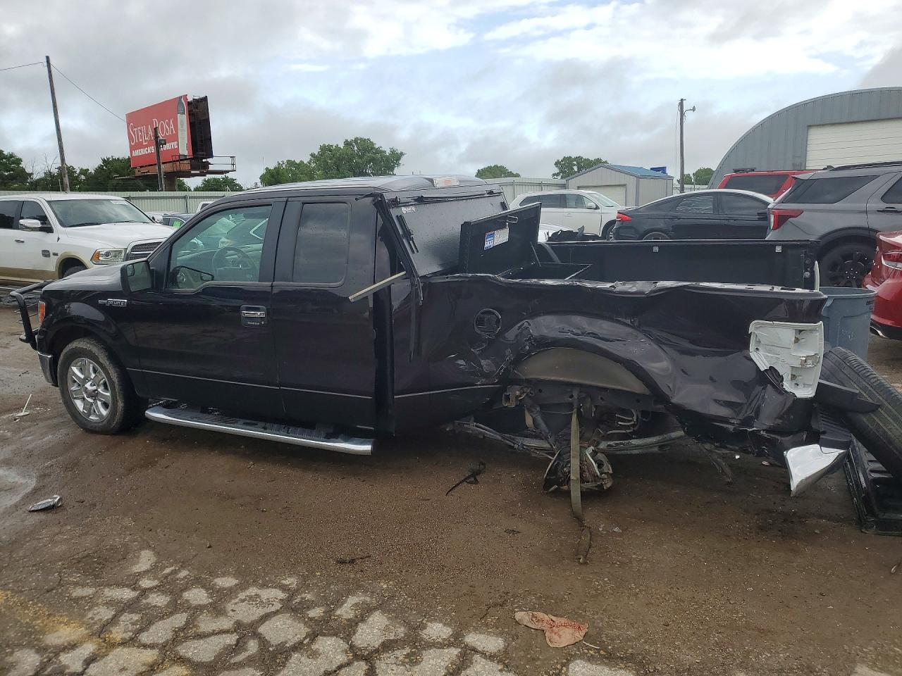 2013 Ford F150 Super Cab Черный vin: 1FTFX1CF4DKD07421