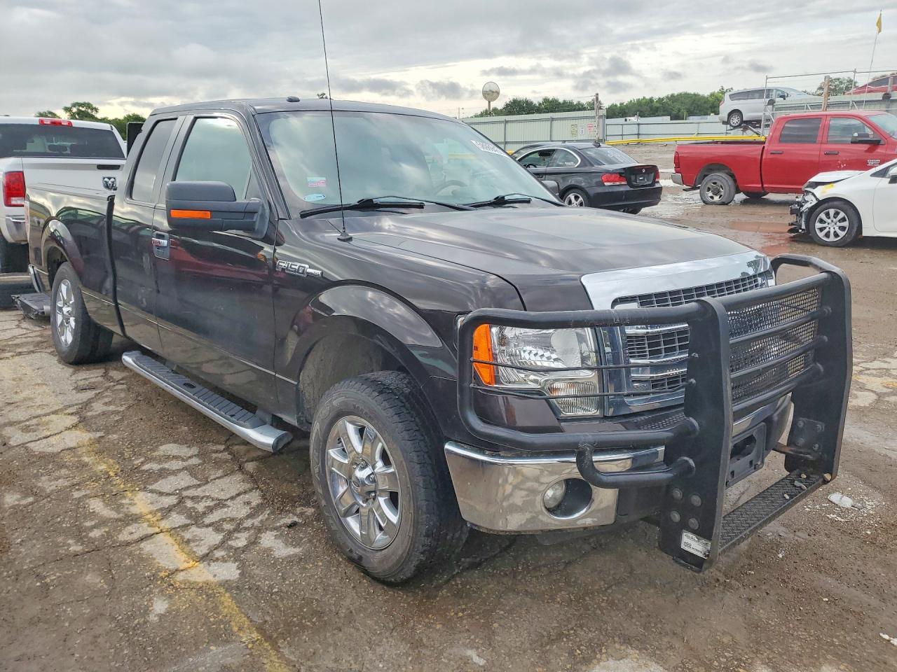 2013 Ford F150 Super Cab Черный vin: 1FTFX1CF4DKD07421