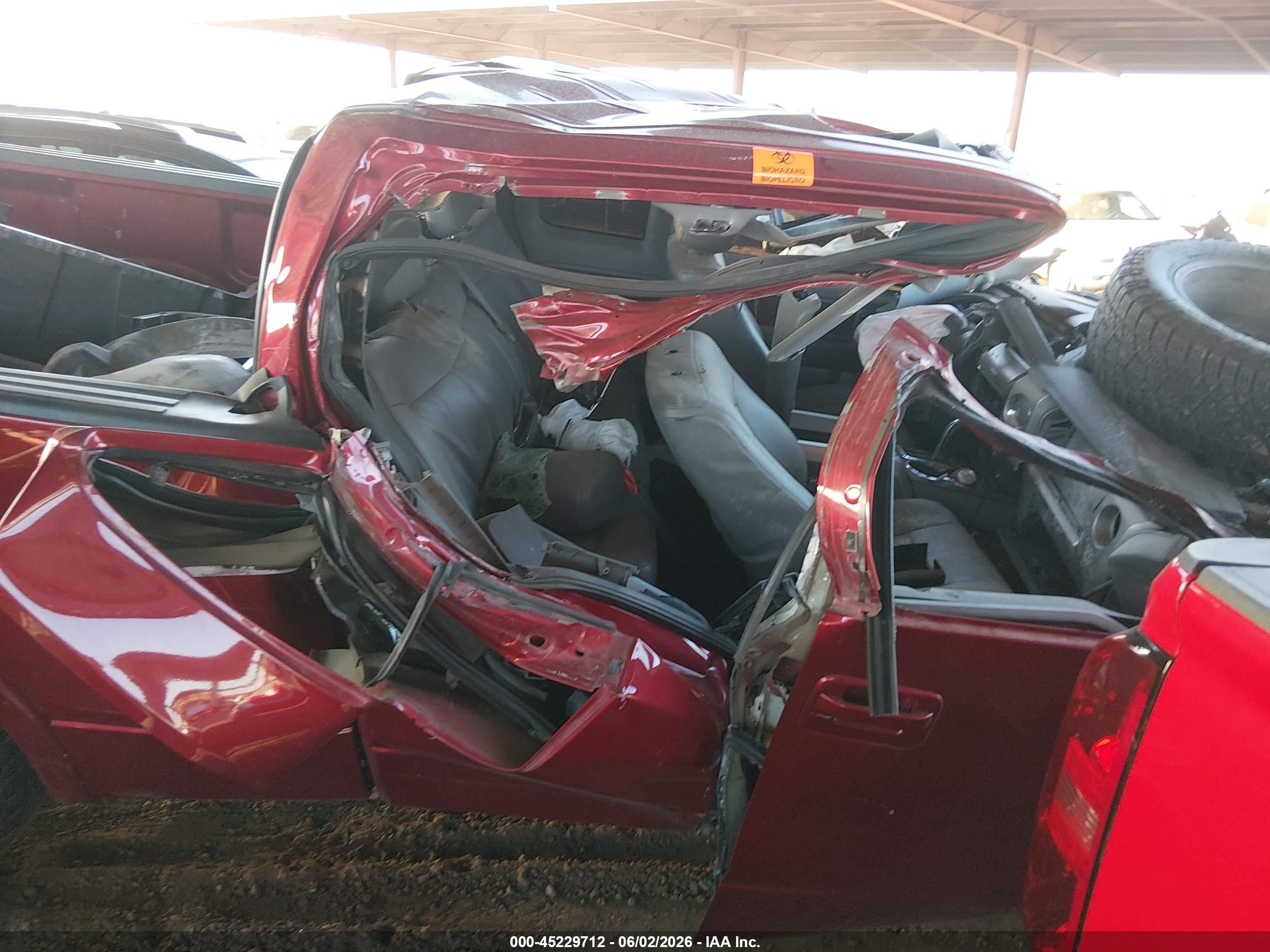 2014 Ford F-150 Lariat Red vin: 1FTFX1CF4EFB45087