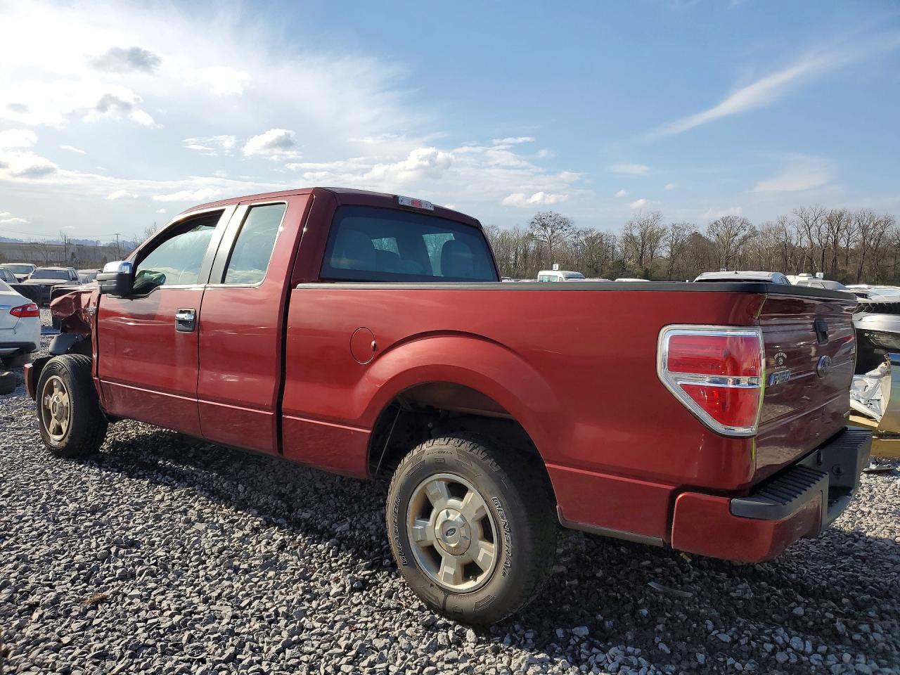 2014 Ford F150 Super Cab Brown vin: 1FTFX1CF4EKE16110
