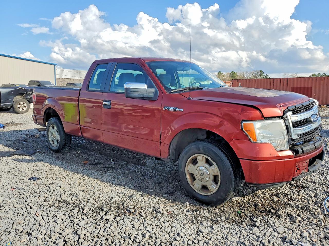 2014 Ford F150 Super Cab Brown vin: 1FTFX1CF4EKE16110