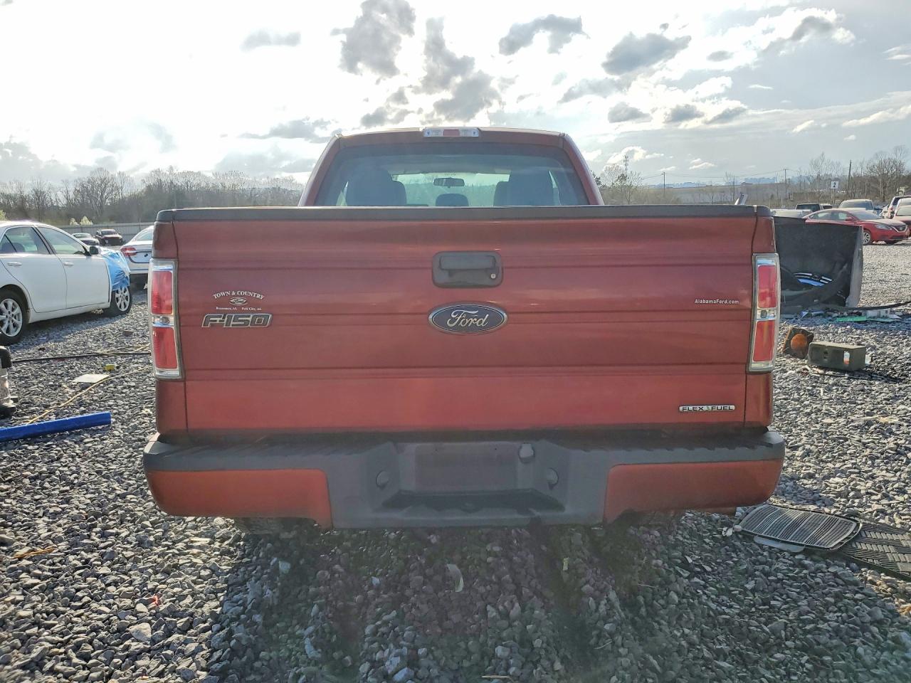 2014 Ford F150 Super Cab Brown vin: 1FTFX1CF4EKE16110
