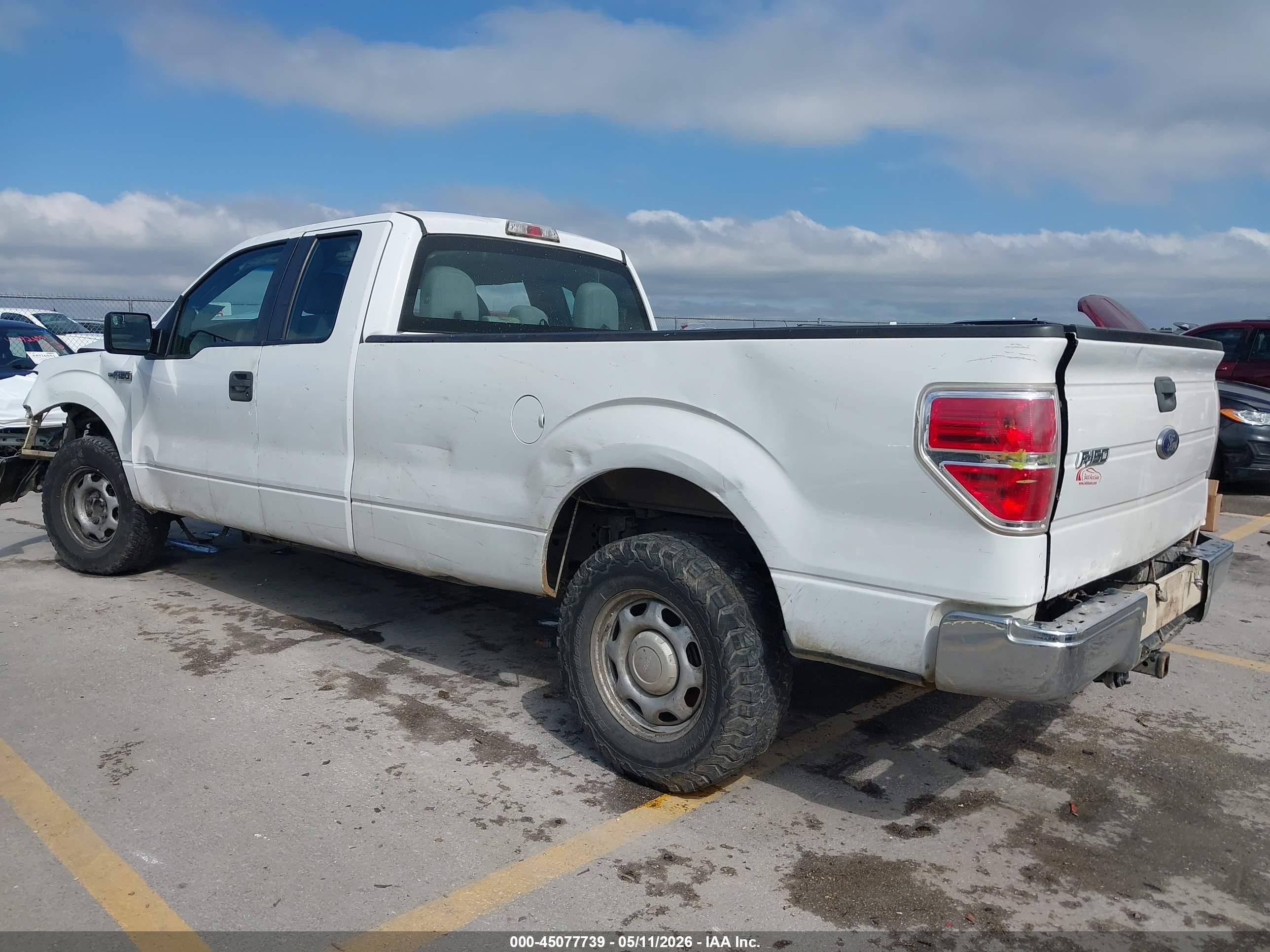2014 Ford F-150 Xl White vin: 1FTFX1CF4EKF72664