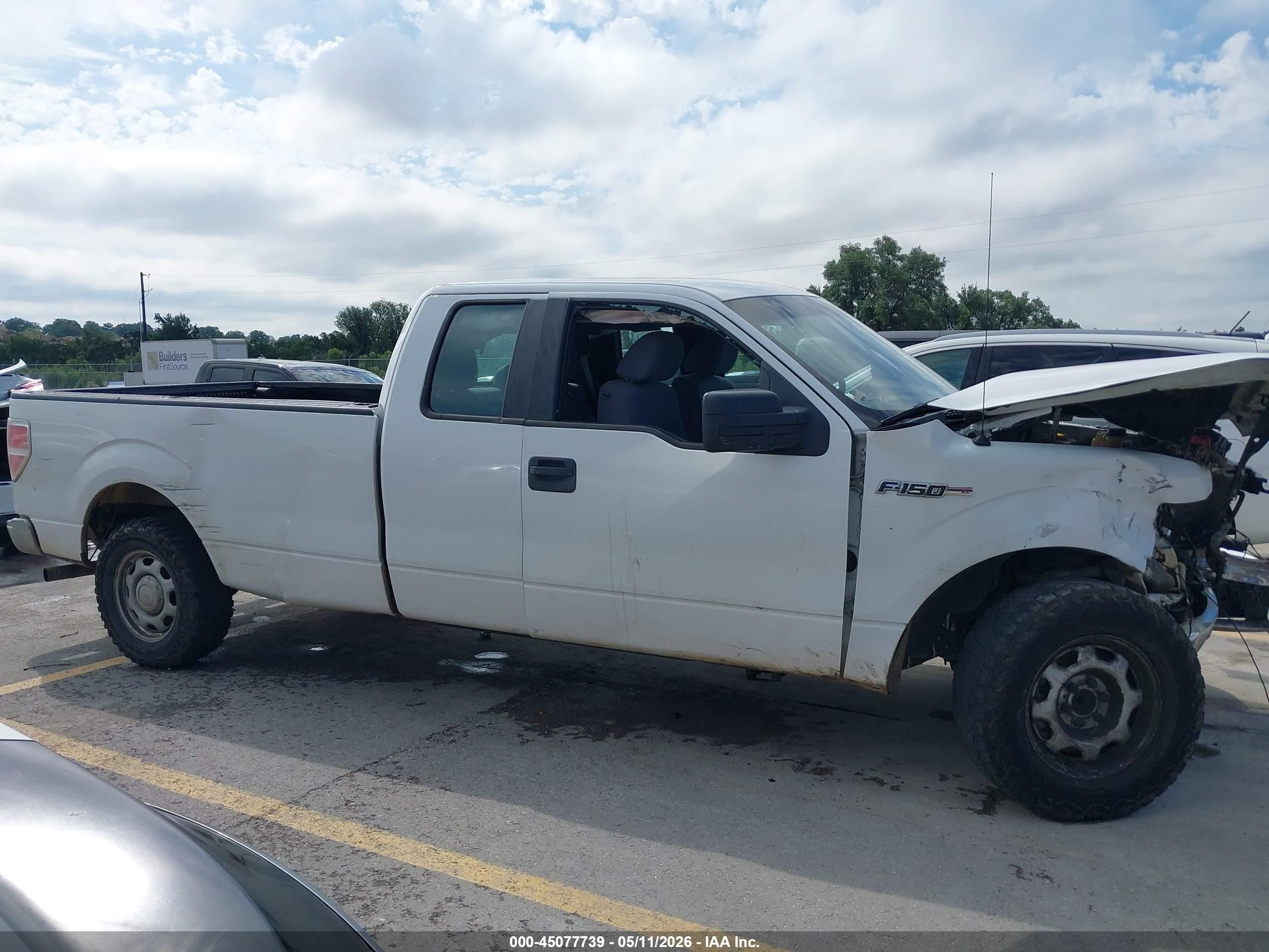2014 Ford F-150 Xl White vin: 1FTFX1CF4EKF72664