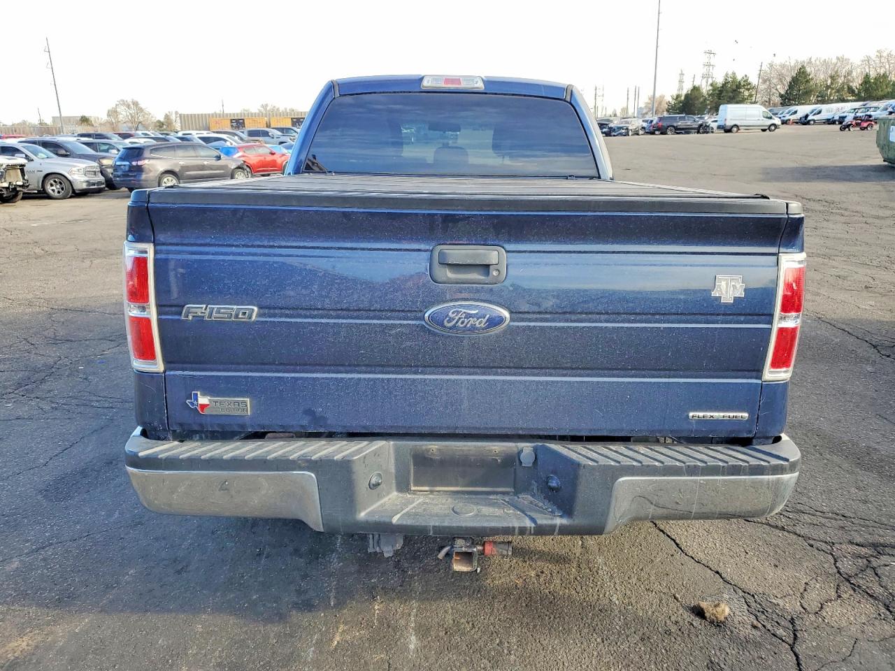 2014 Ford F150 Super Cab Blue vin: 1FTFX1CF4EKF73023