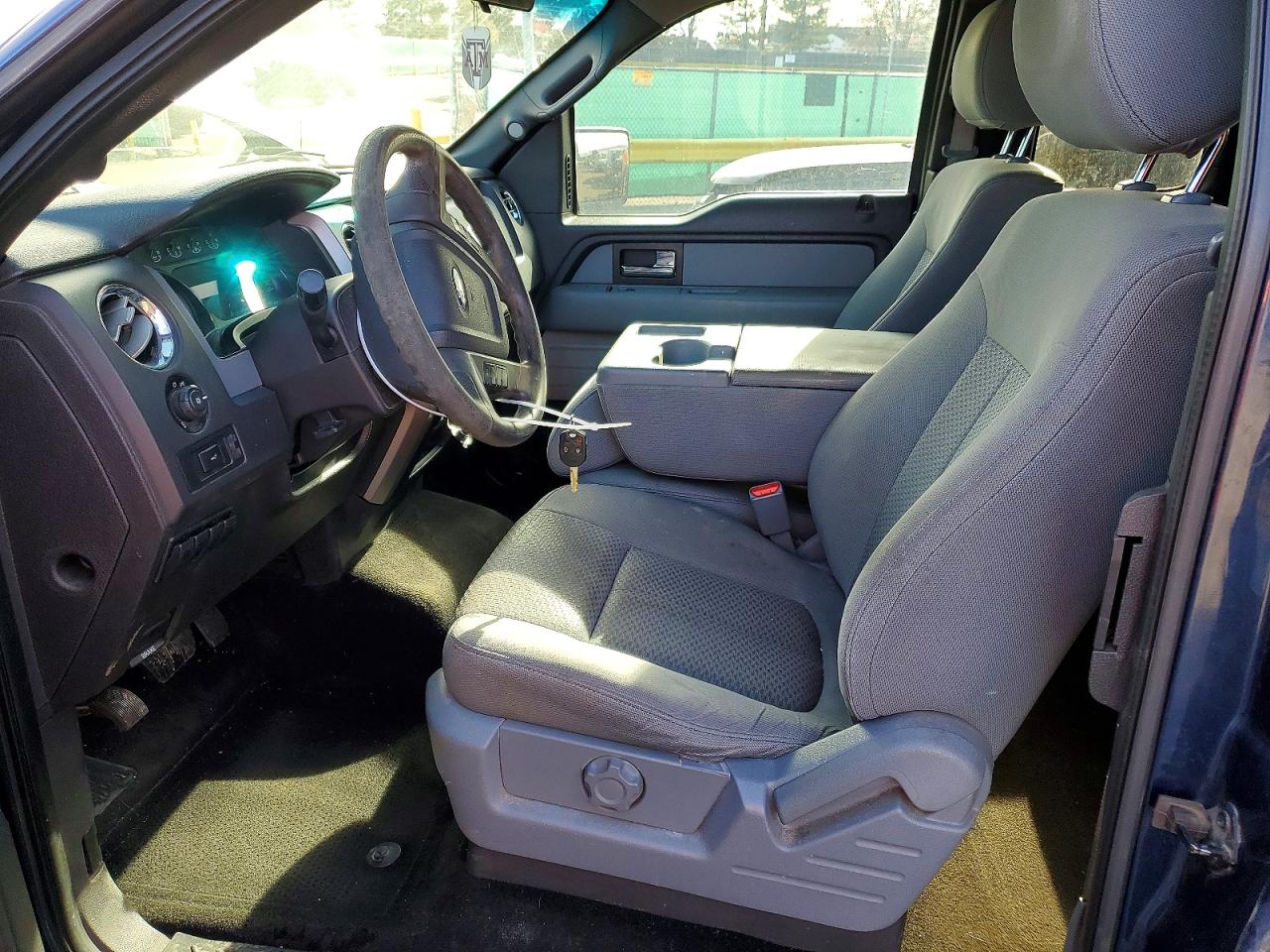 2014 Ford F150 Super Cab Blue vin: 1FTFX1CF4EKF73023
