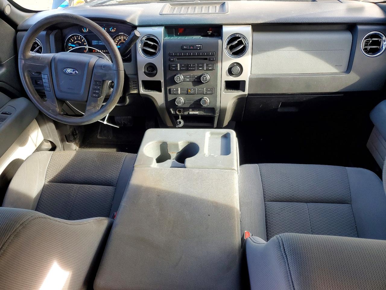 2014 Ford F150 Super Cab Blue vin: 1FTFX1CF4EKF73023