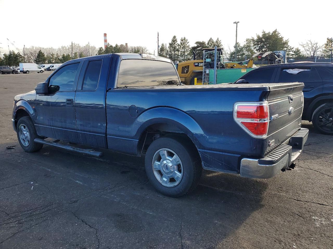 2014 Ford F150 Super Cab Blue vin: 1FTFX1CF4EKF73023