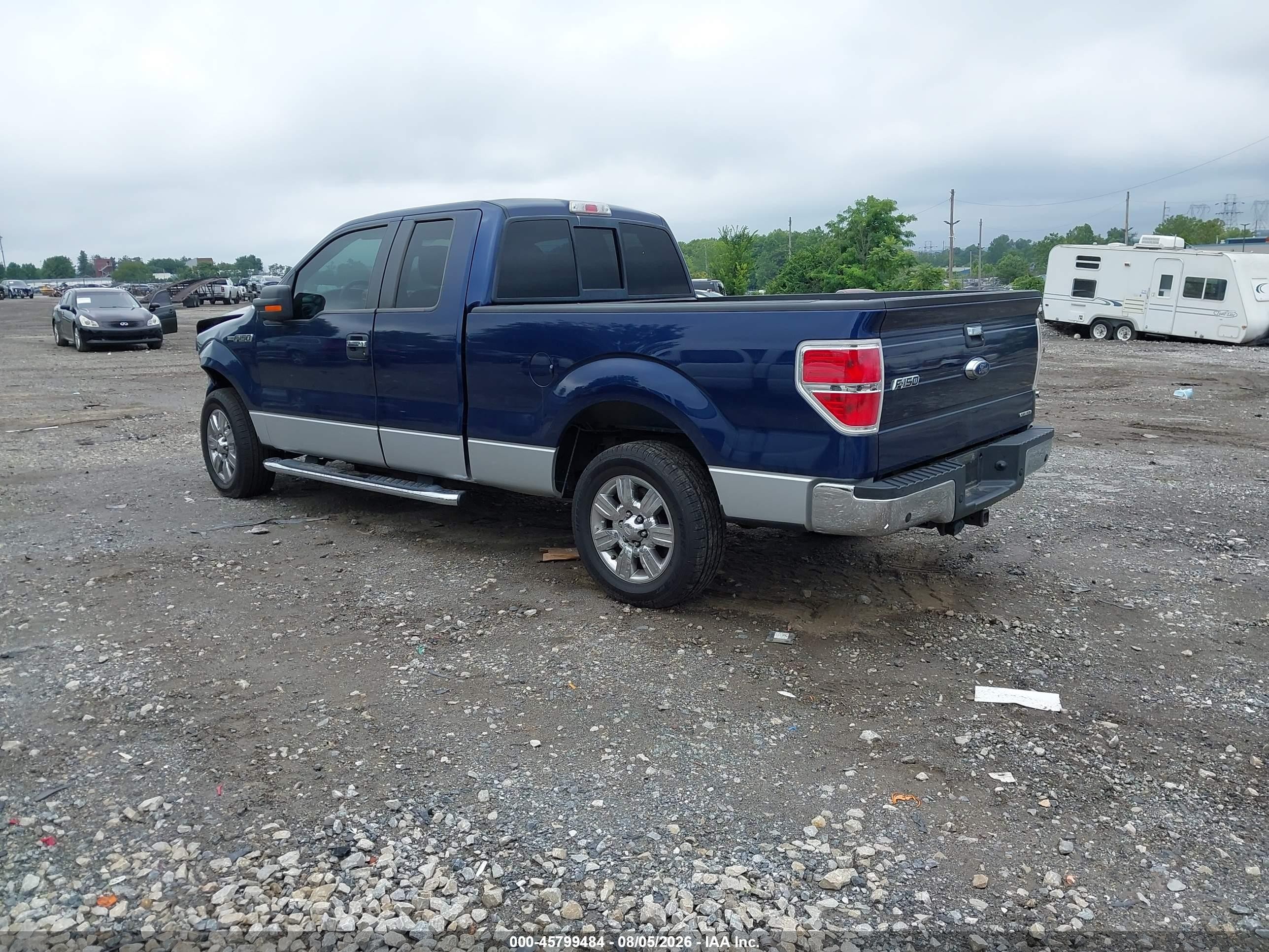 2011 Ford F-150 Xlt Синий vin: 1FTFX1CF5BFC56243