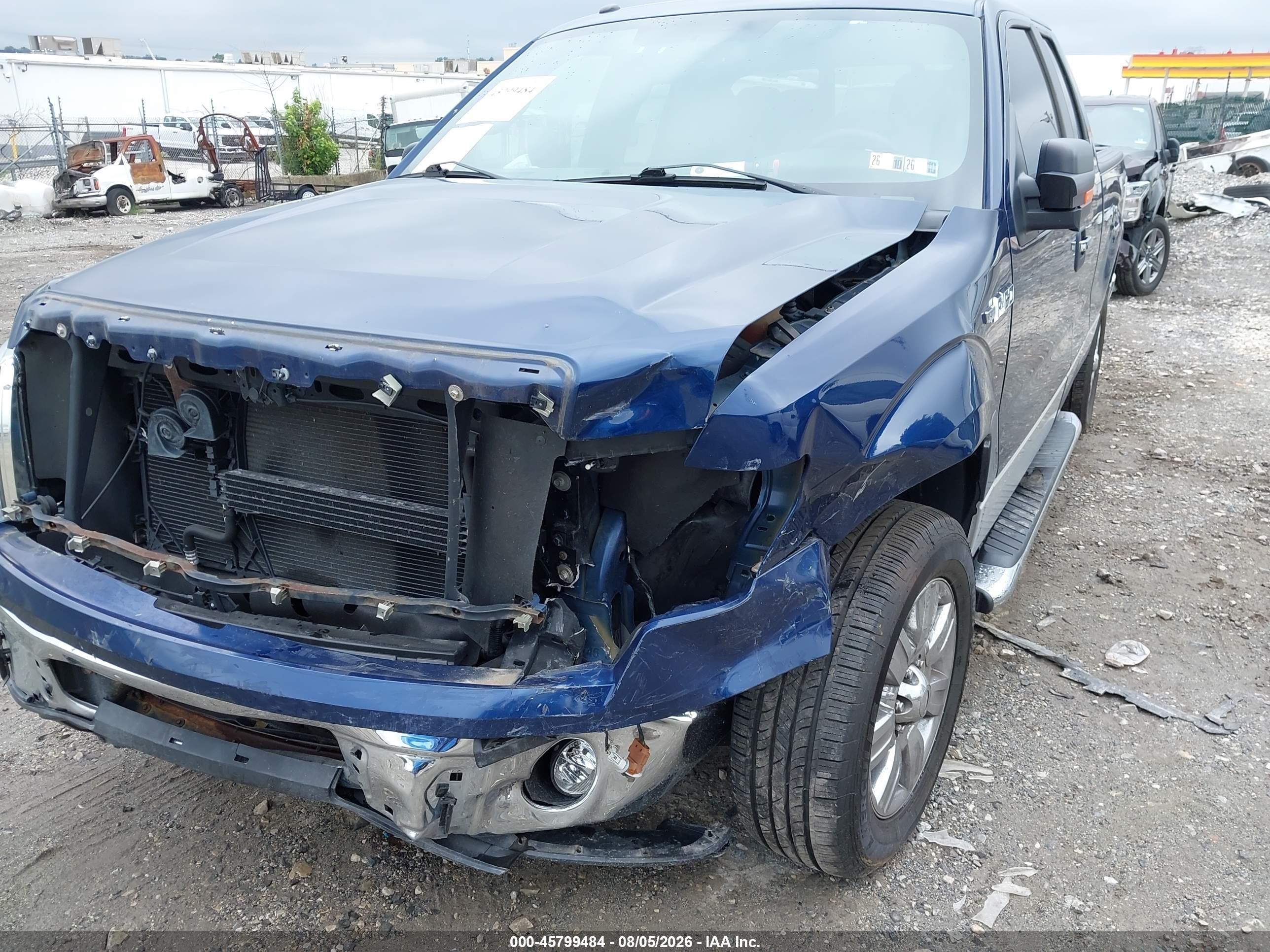 2011 Ford F-150 Xlt Синий vin: 1FTFX1CF5BFC56243