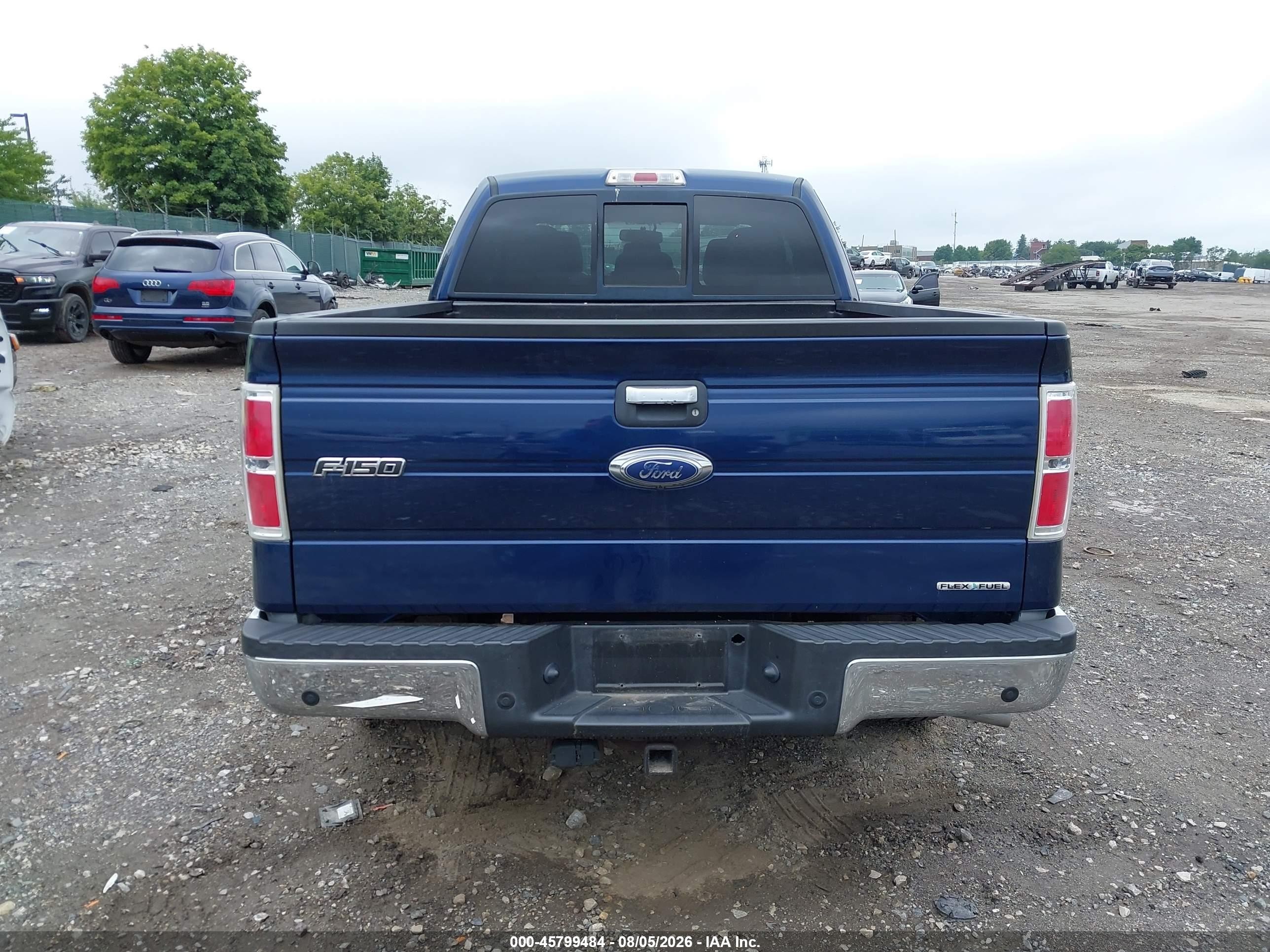 2011 Ford F-150 Xlt Синий vin: 1FTFX1CF5BFC56243