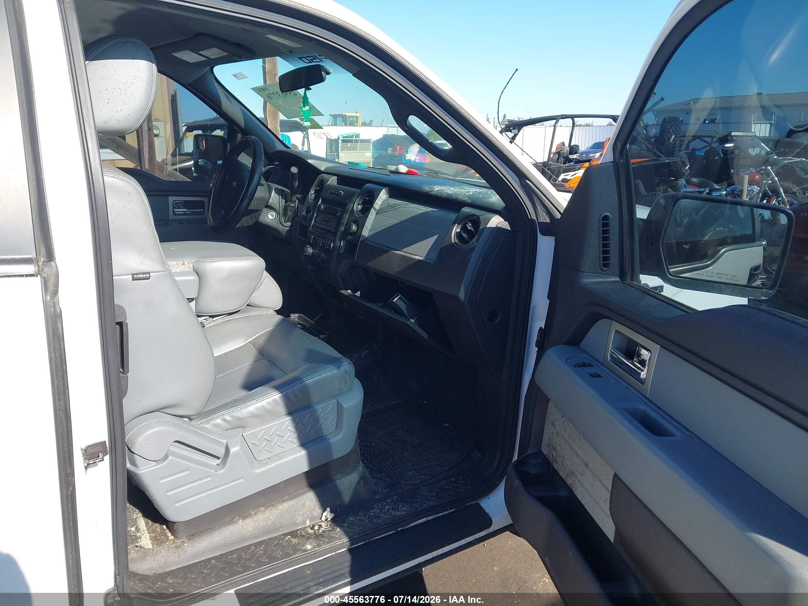 2011 Ford F-150 Fx2/lariat/stx/xl/xlt White vin: 1FTFX1CF5BFD15596