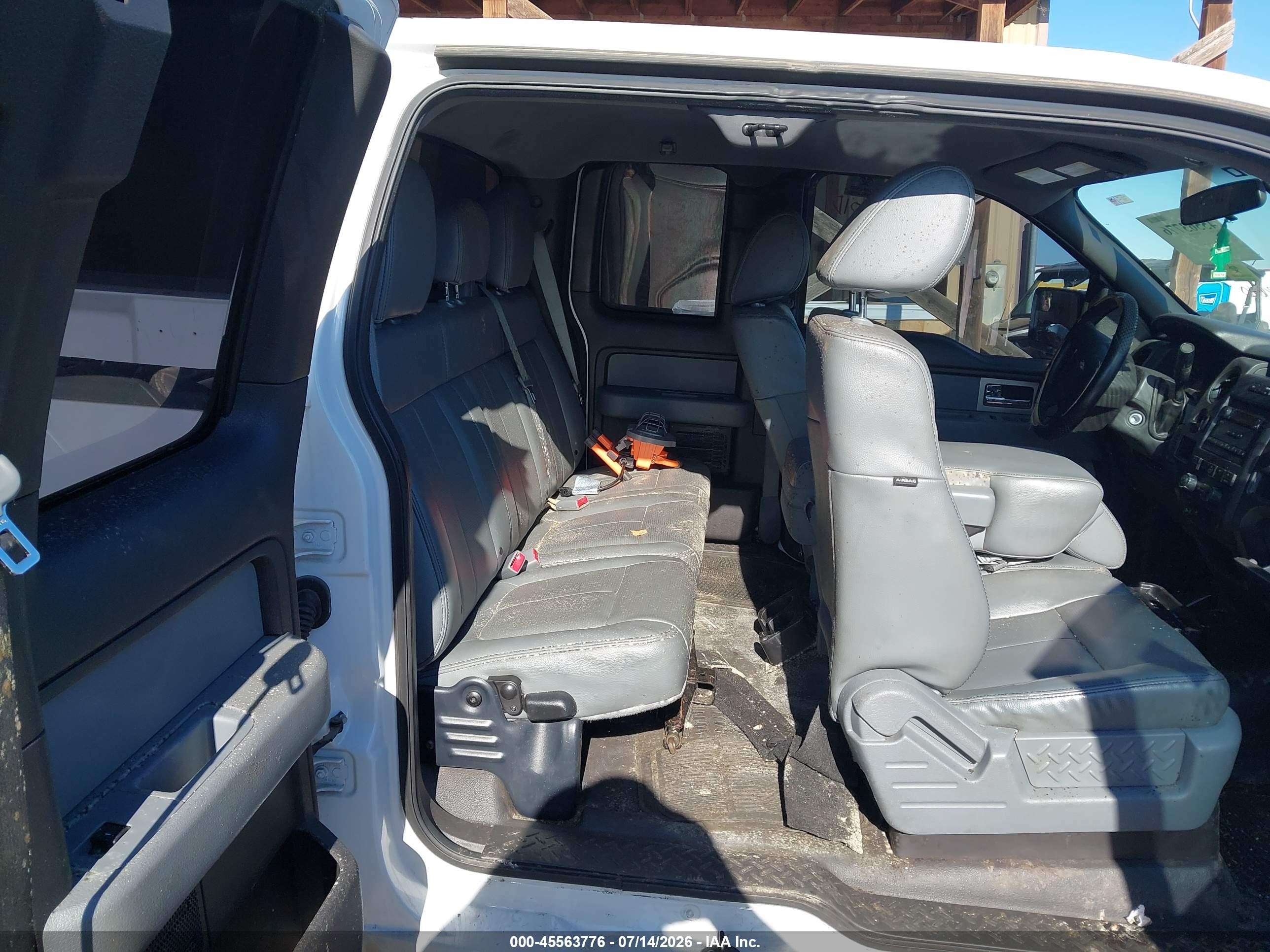 2011 Ford F-150 Fx2/lariat/stx/xl/xlt White vin: 1FTFX1CF5BFD15596