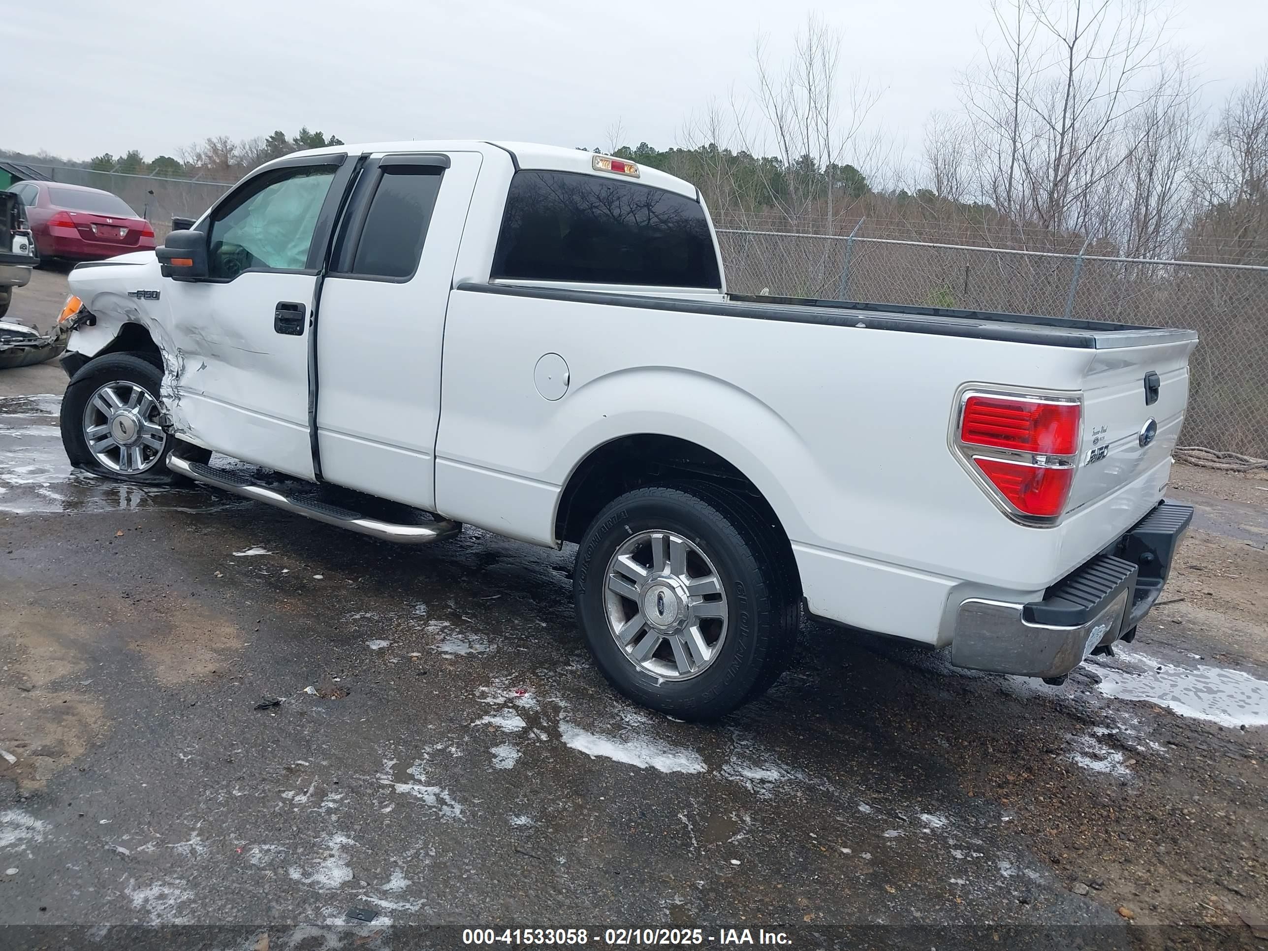 2011 Ford F-150 Xlt White vin: 1FTFX1CF5BKD08008