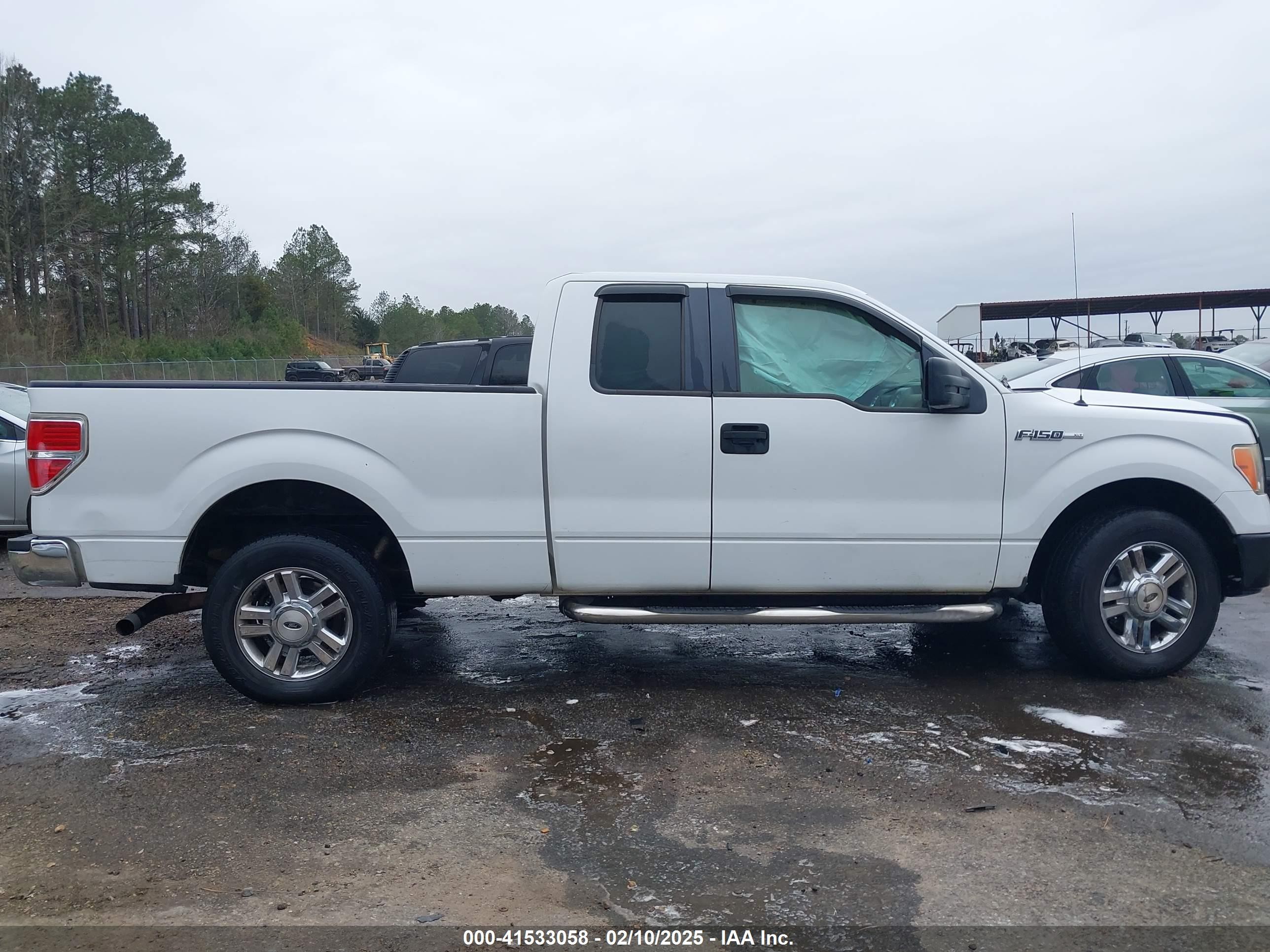 2011 Ford F-150 Xlt White vin: 1FTFX1CF5BKD08008