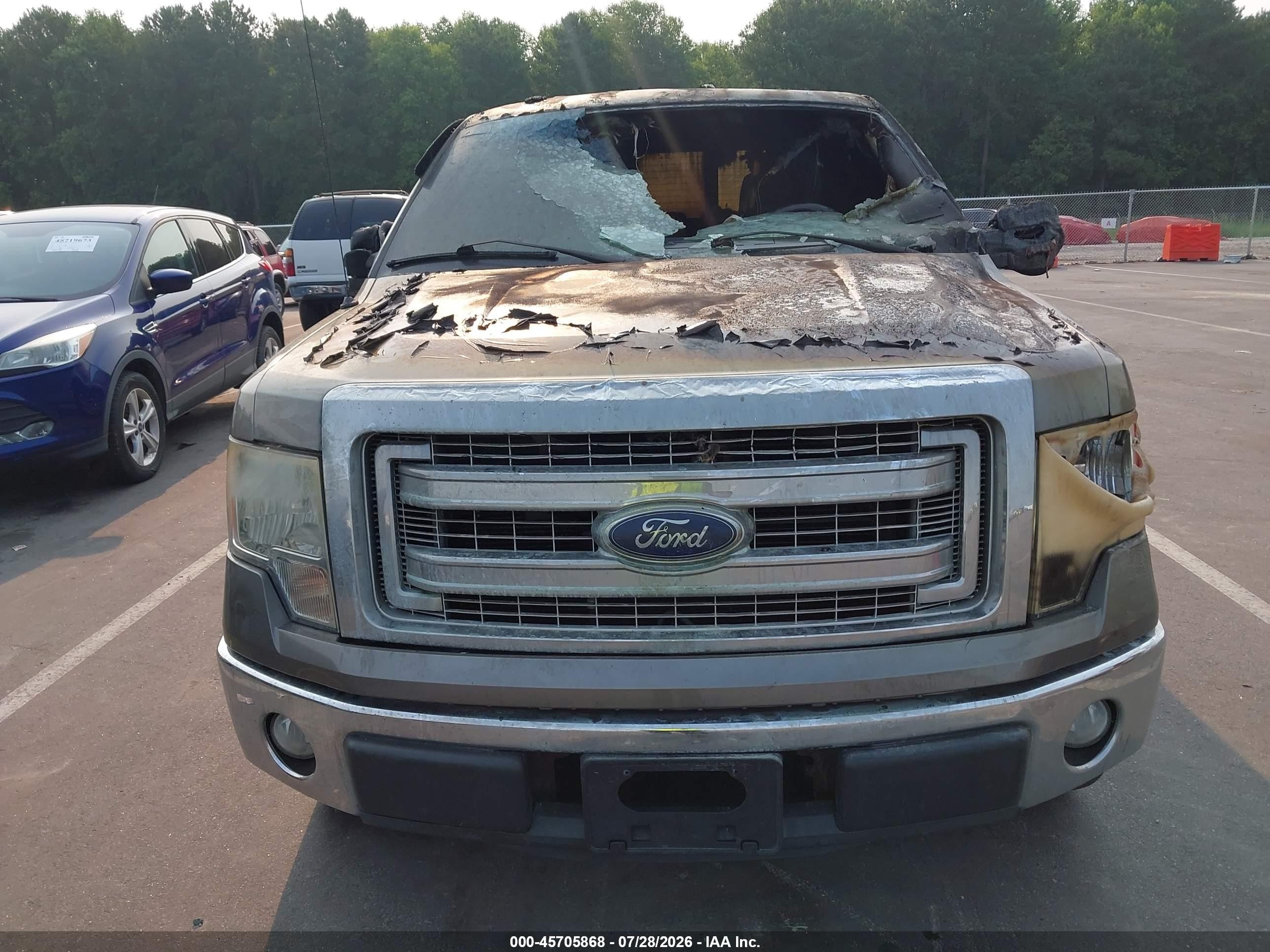 2013 Ford F-150 Xlt Silver vin: 1FTFX1CF5DFA72472