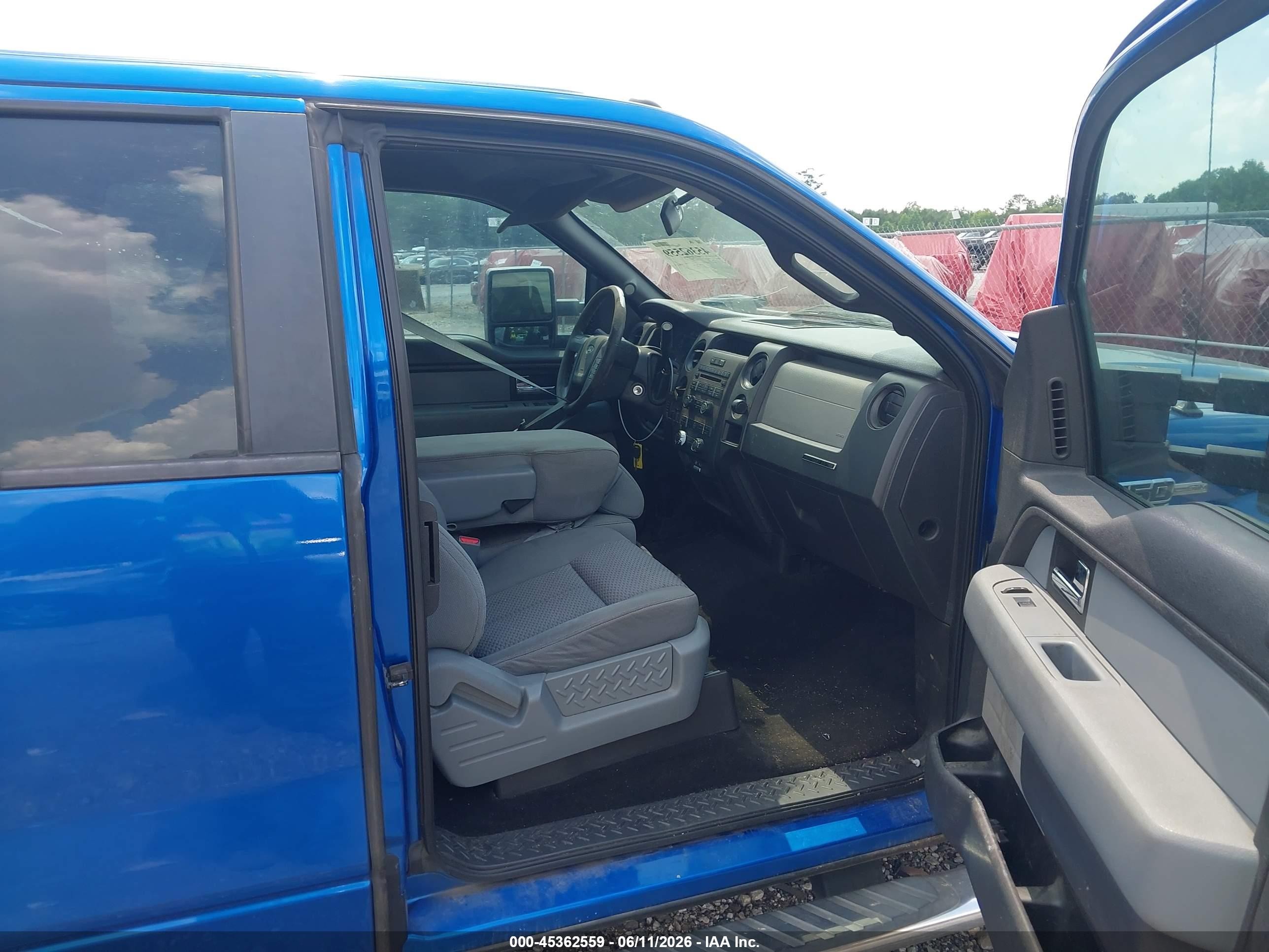 2013 Ford F-150 Stx Blue vin: 1FTFX1CF5DFA85321