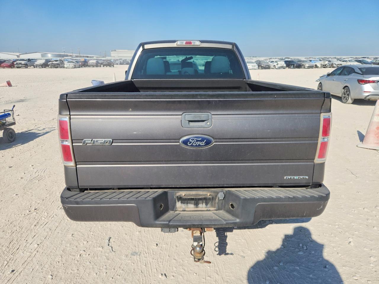 2013 Ford F150 Super Cab Gray vin: 1FTFX1CF5DFD81925
