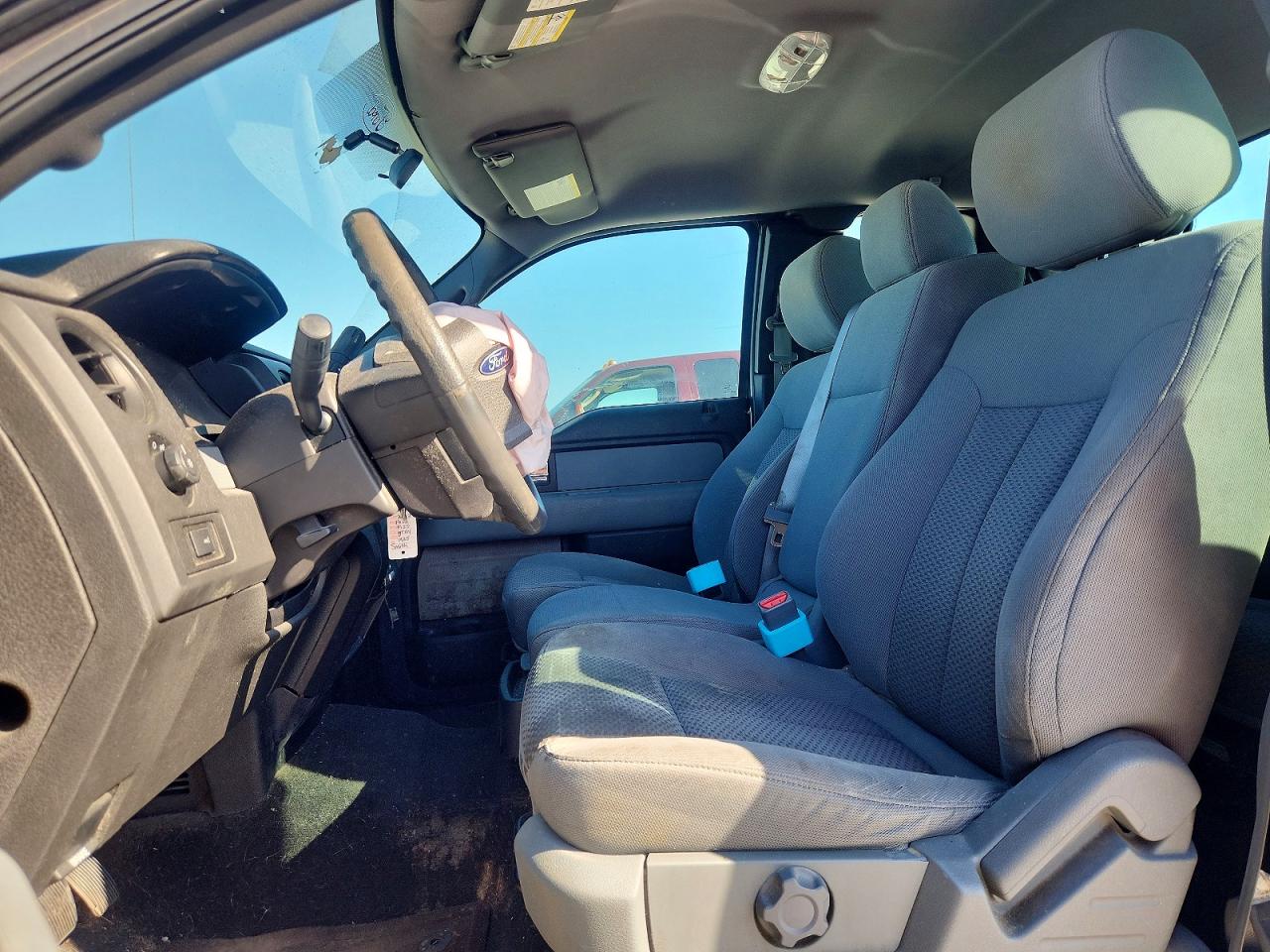 2013 Ford F150 Super Cab Gray vin: 1FTFX1CF5DFD81925