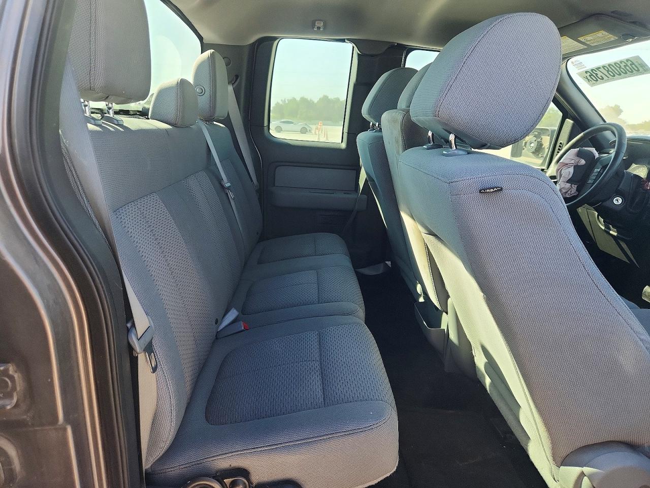 2013 Ford F150 Super Cab Gray vin: 1FTFX1CF5DFD81925