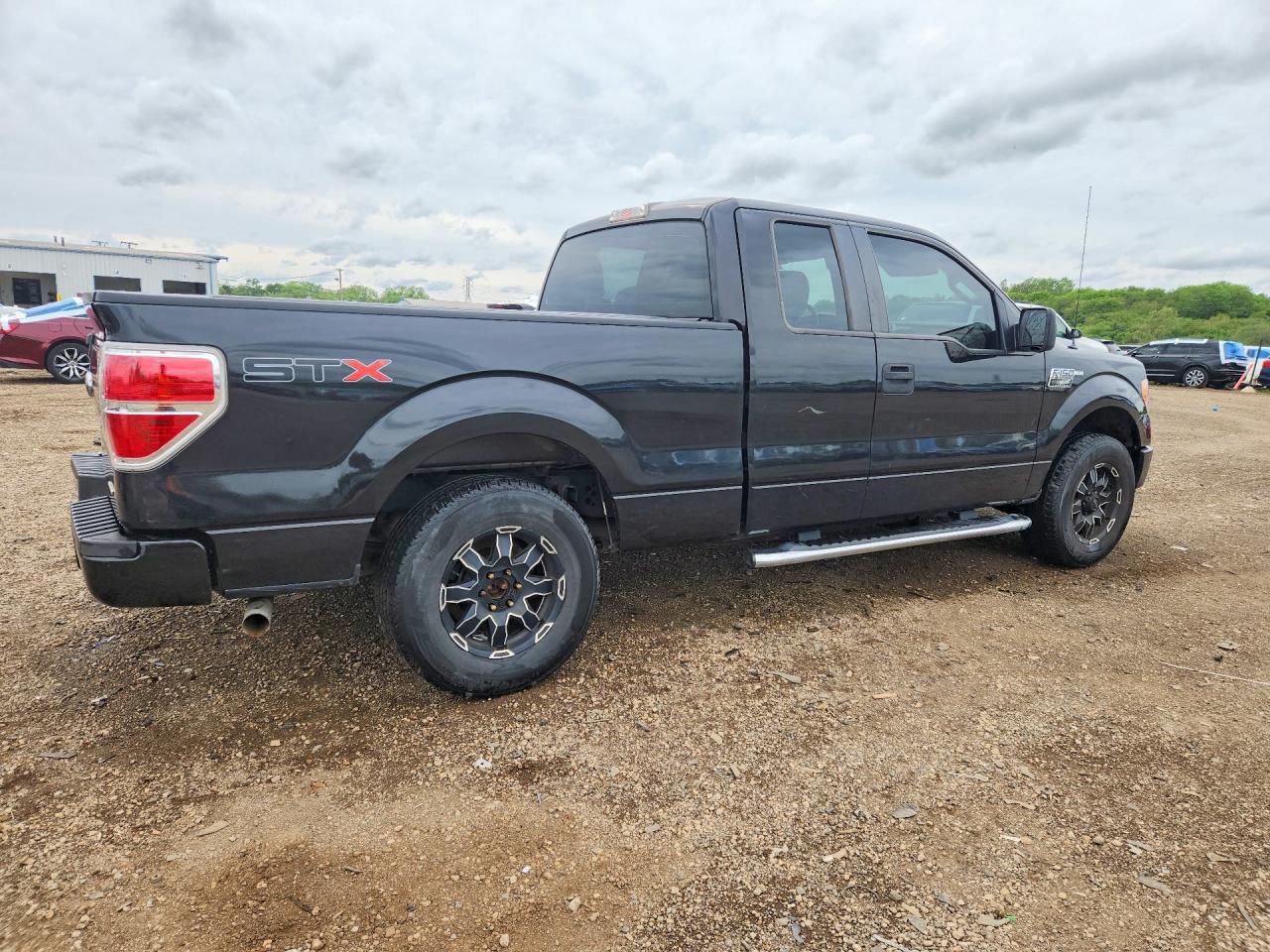 2013 Ford F150 Super Cab Black vin: 1FTFX1CF5DKD76862