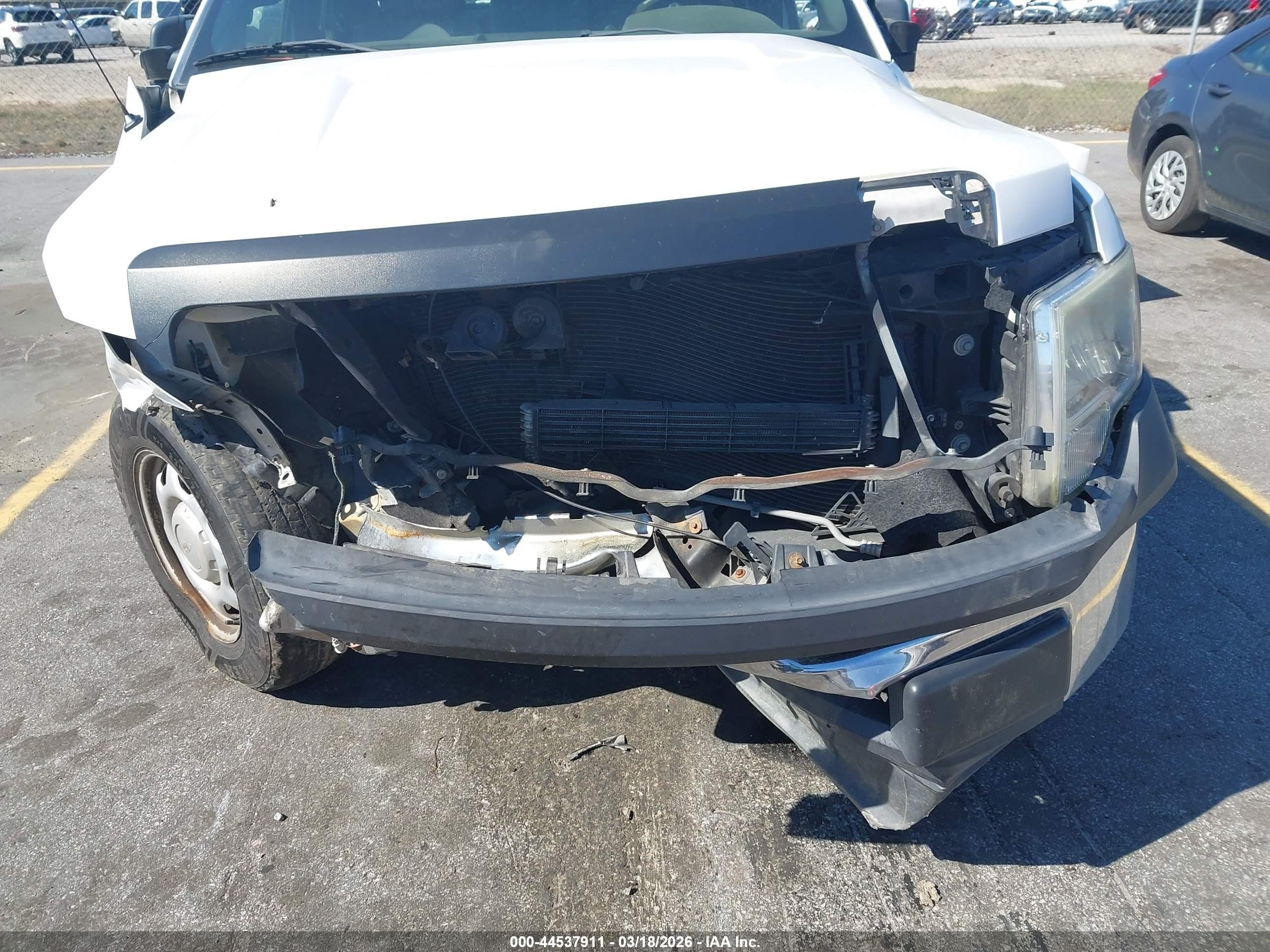 2014 Ford F-150 Xl White vin: 1FTFX1CF5EFD03663