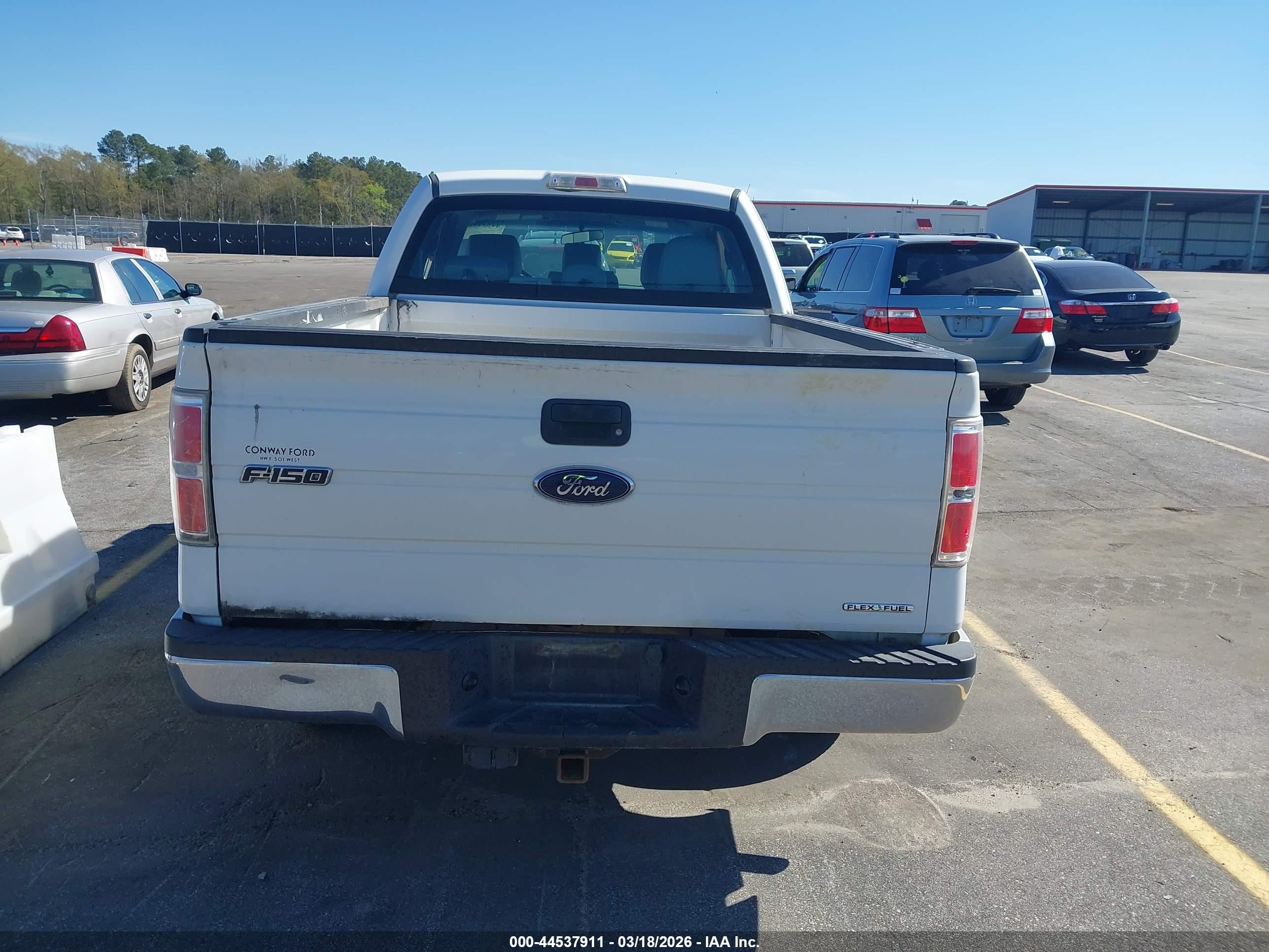 2014 Ford F-150 Xl White vin: 1FTFX1CF5EFD03663