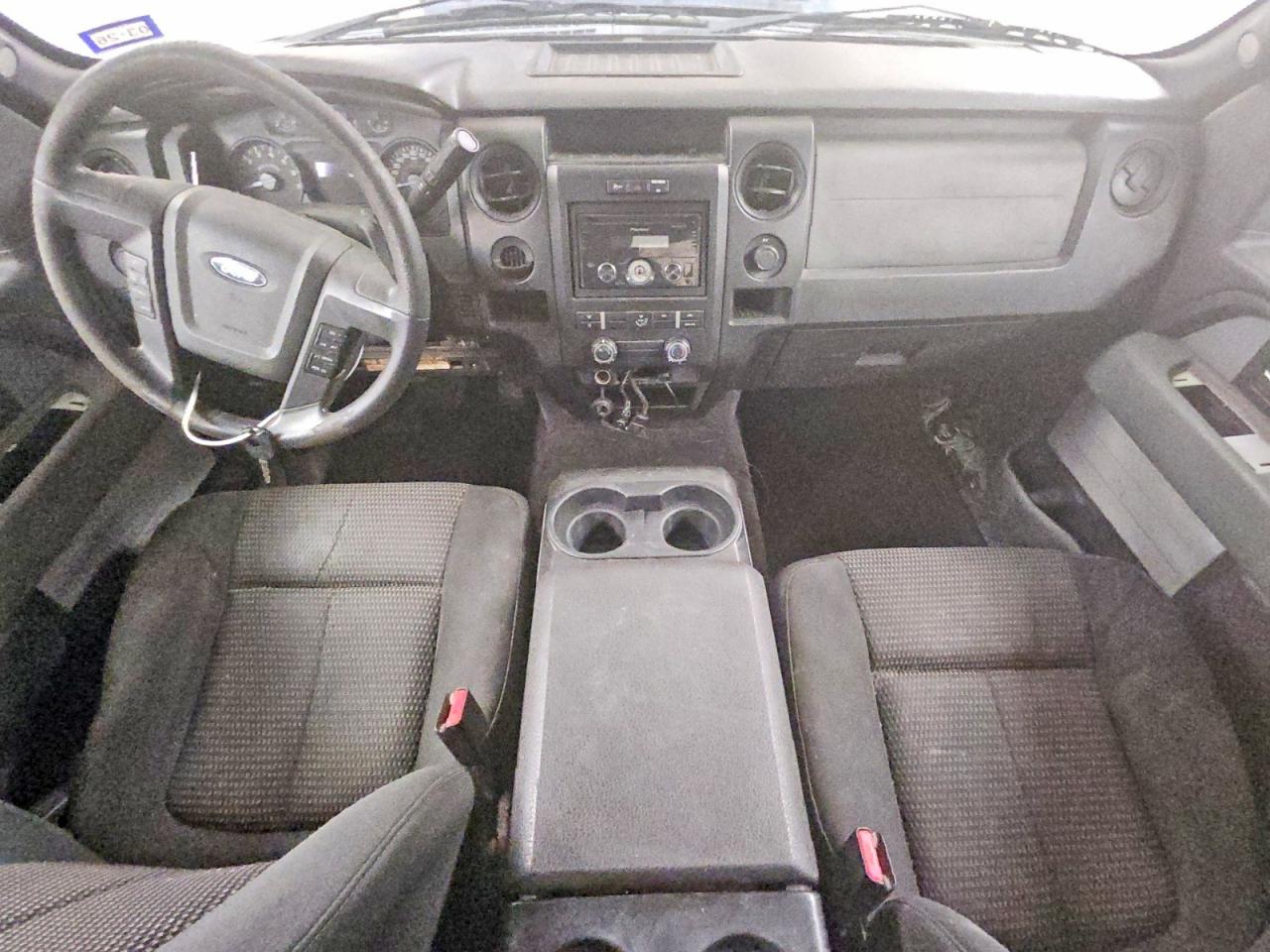 2014 Ford F150 Super Cab Gray vin: 1FTFX1CF5EKD28800
