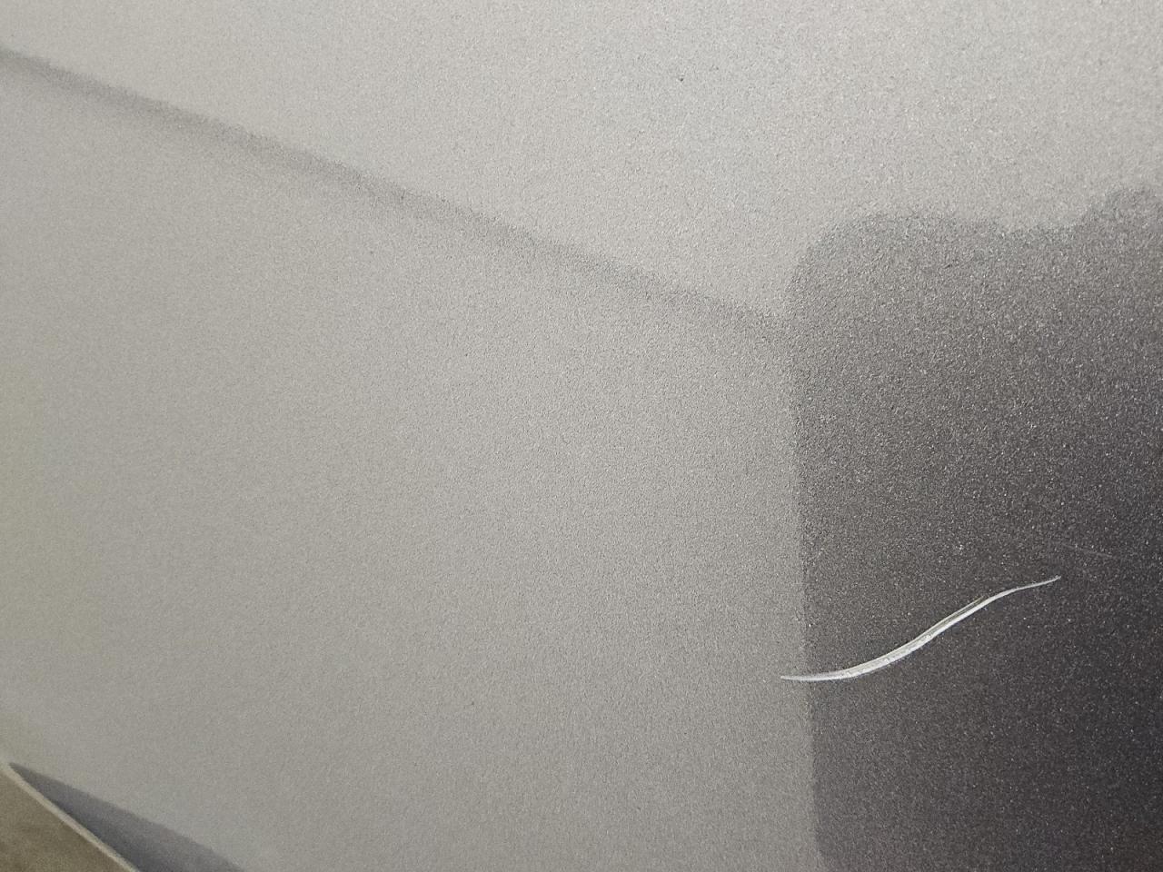 2014 Ford F150 Super Cab Gray vin: 1FTFX1CF5EKD28800 Damage: Right Rear Door, Heavy Scratch, 3 To 4 Inches
