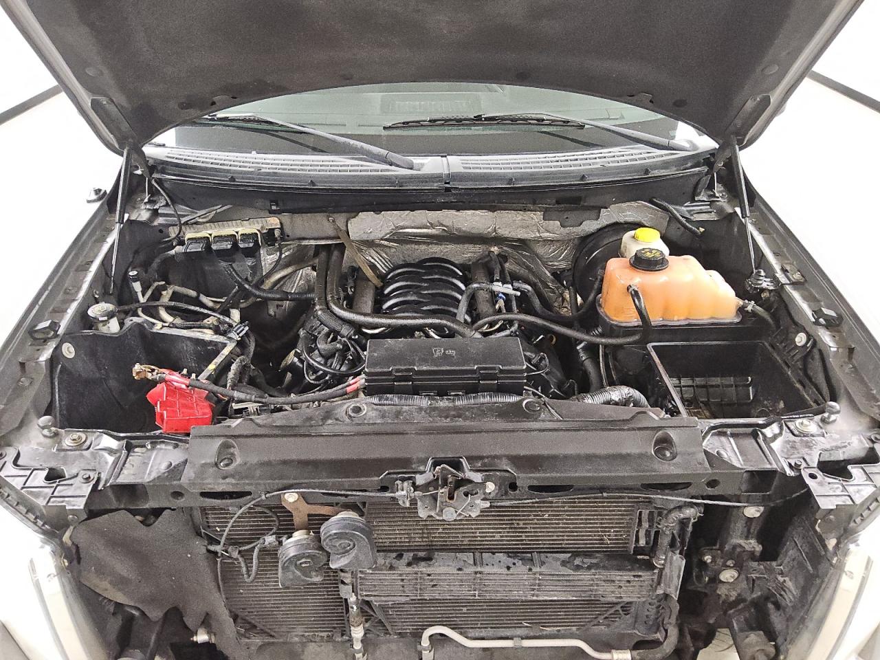 2014 Ford F150 Super Cab Gray vin: 1FTFX1CF5EKD28800 Damage: Fluid Level Coolant, Low Fluid, Unacceptable