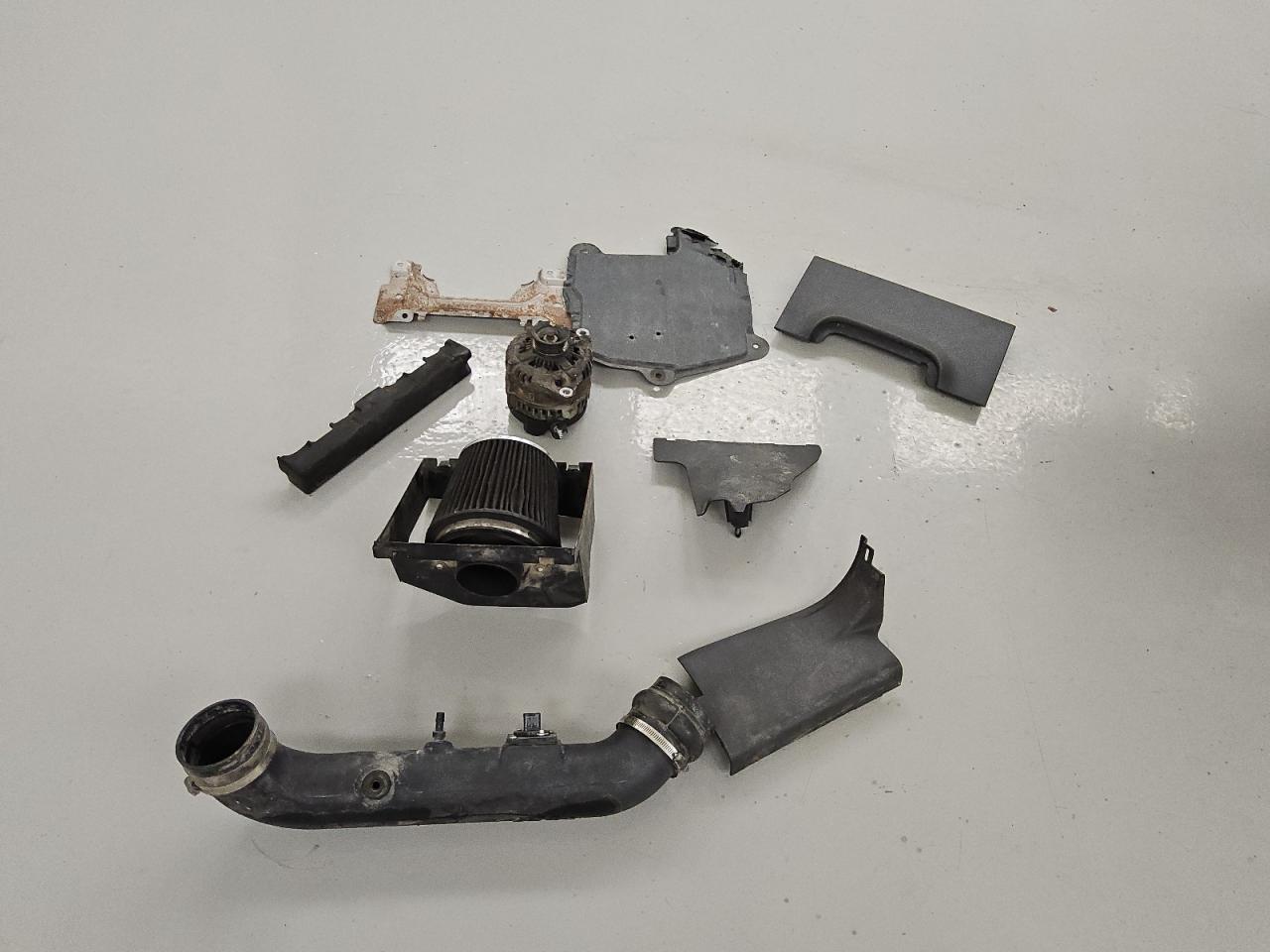 2014 Ford F150 Super Cab Gray vin: 1FTFX1CF5EKD28800 Damage: Alternator/Generator, Broken, Replacement Required