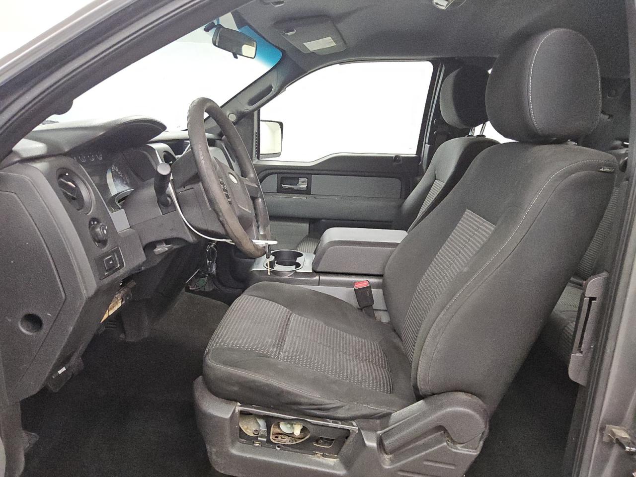 2014 Ford F150 Super Cab Gray vin: 1FTFX1CF5EKD28800 Damage: Left Front Seat Switch, Broken, Replacement Required