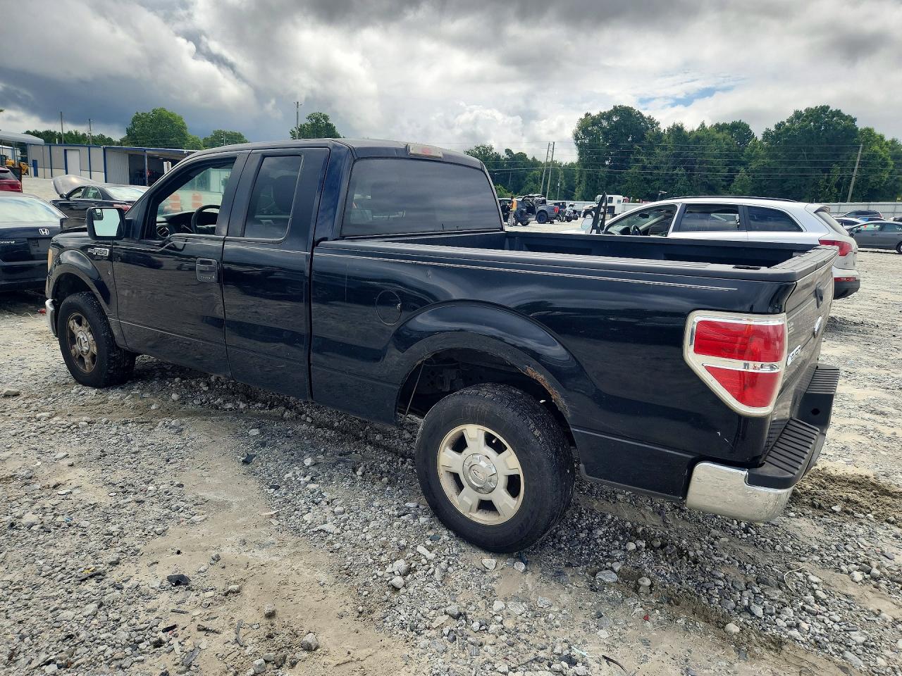 2012 Ford F150 Super Cab Черный vin: 1FTFX1CF6CFD03121