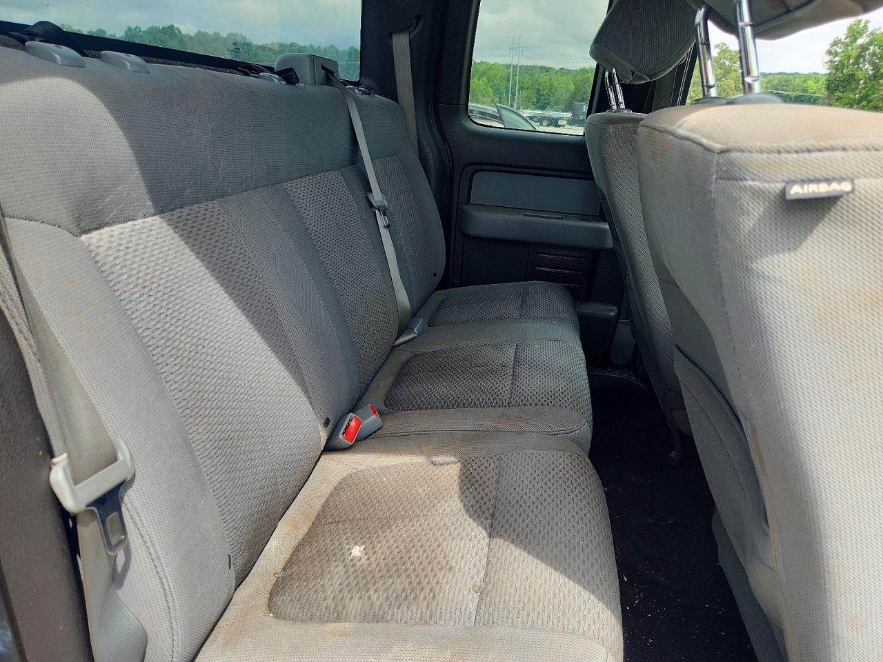 2012 Ford F150 Super Cab Черный vin: 1FTFX1CF6CFD03121