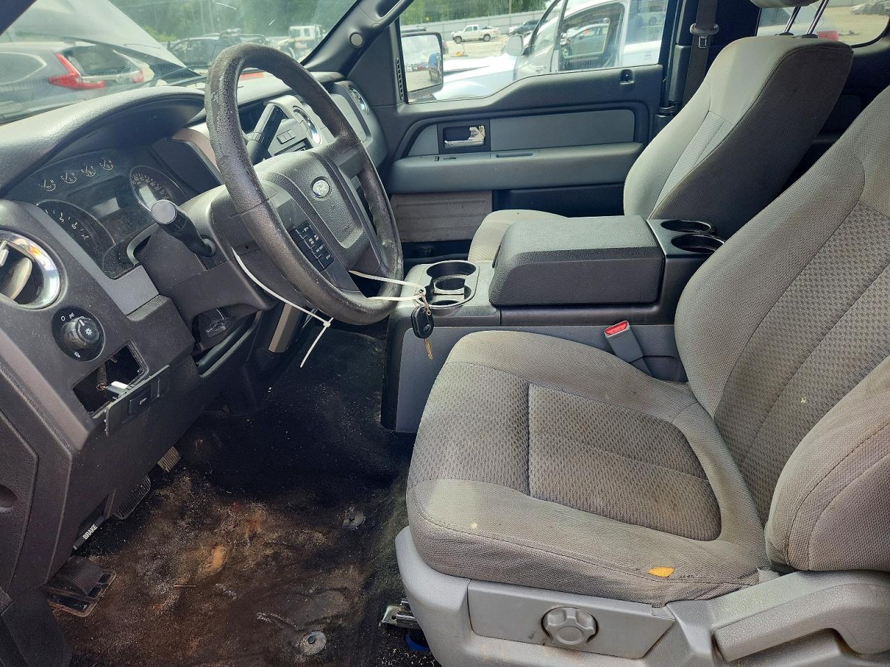 2012 Ford F150 Super Cab Черный vin: 1FTFX1CF6CFD03121