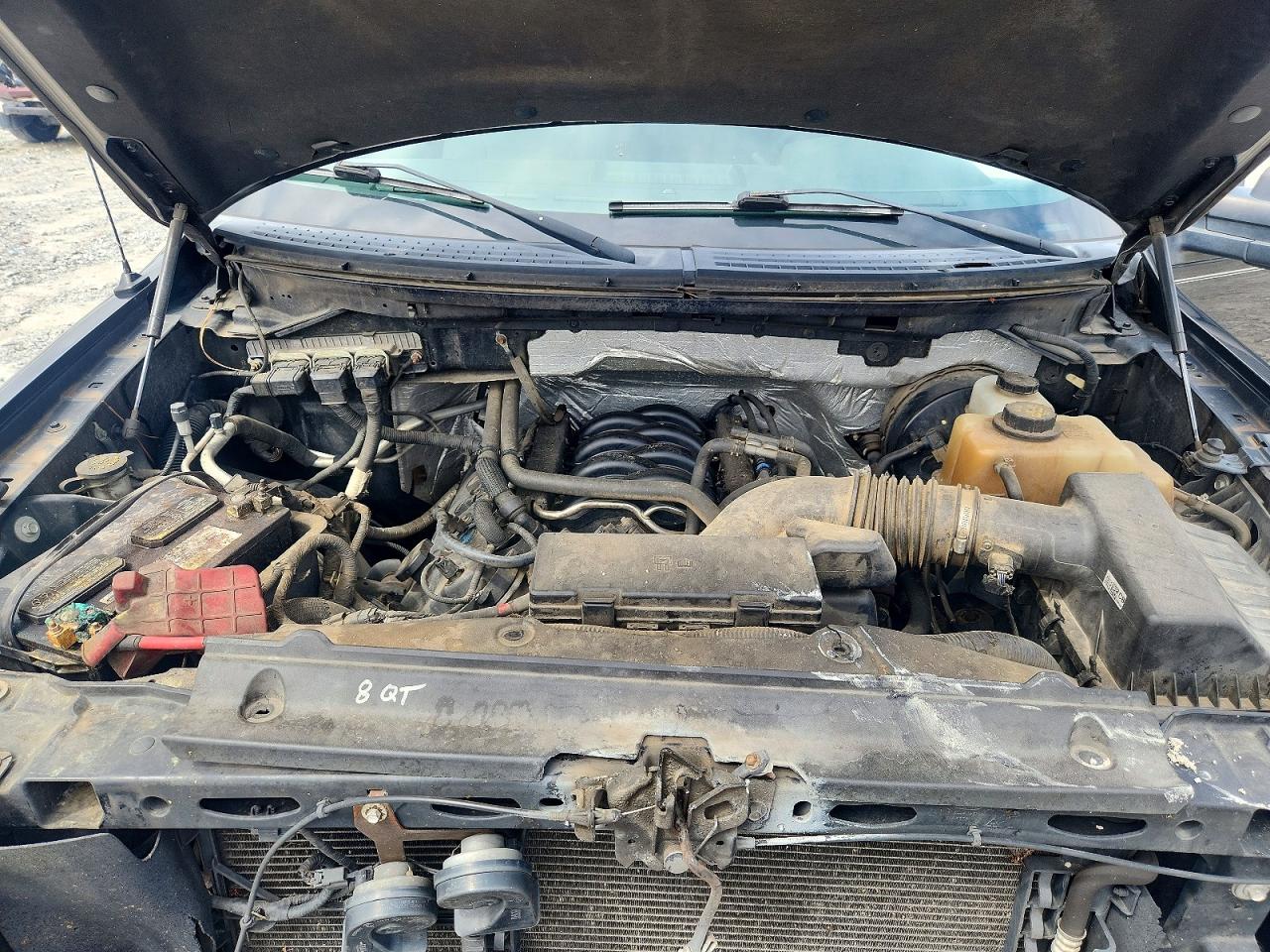 2012 Ford F150 Super Cab Черный vin: 1FTFX1CF6CFD03121