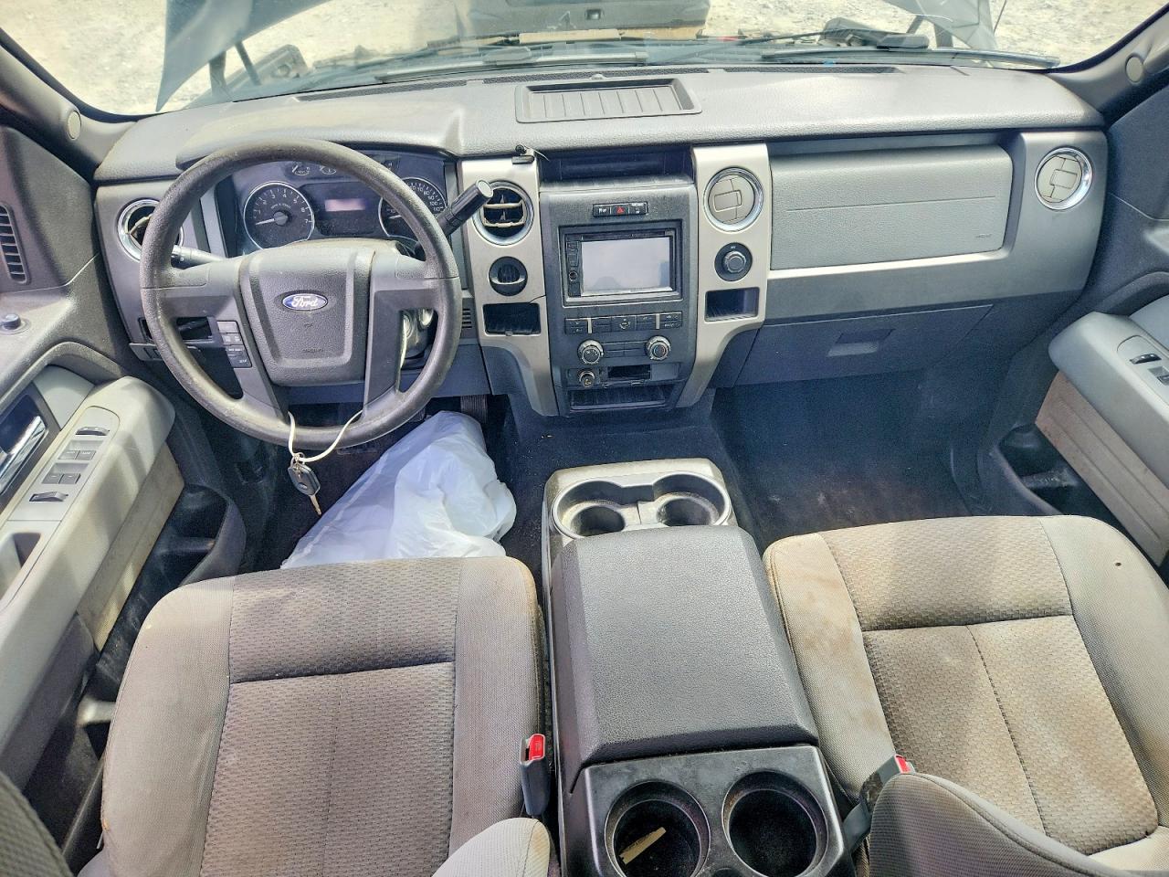 2012 Ford F150 Super Cab Черный vin: 1FTFX1CF6CFD03121