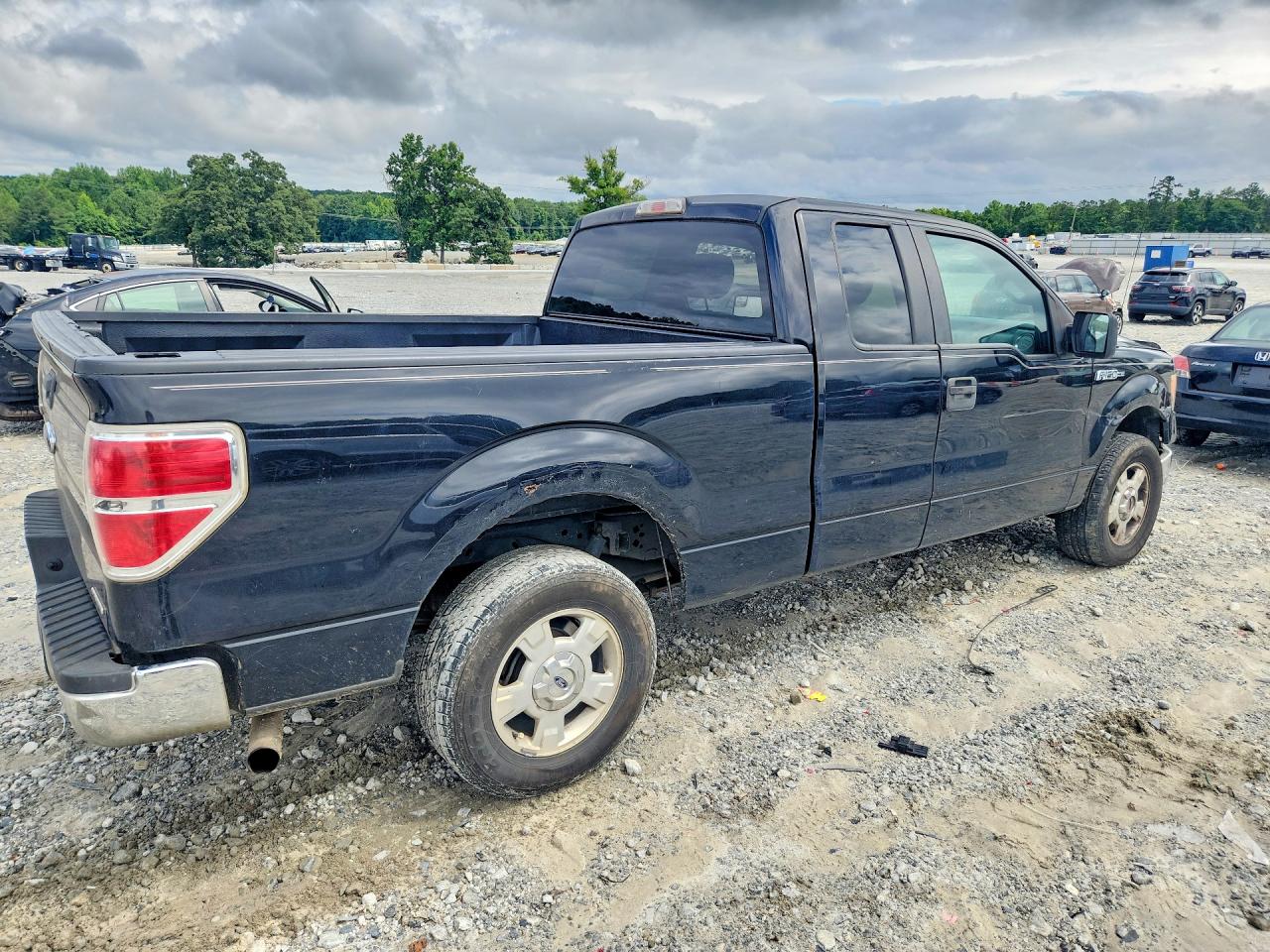 2012 Ford F150 Super Cab Черный vin: 1FTFX1CF6CFD03121