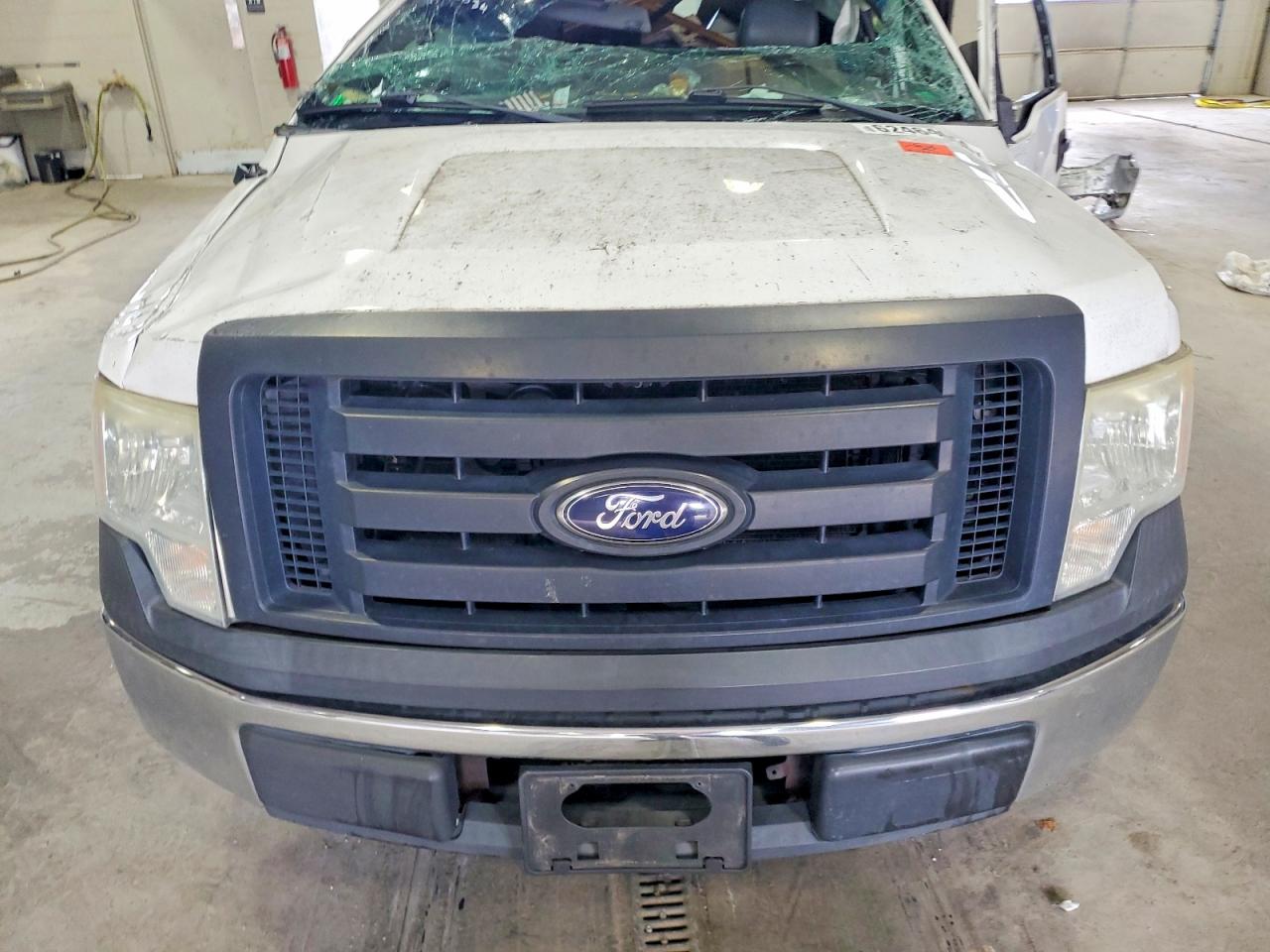 2012 Ford F150 Super Cab White vin: 1FTFX1CF6CKD89070