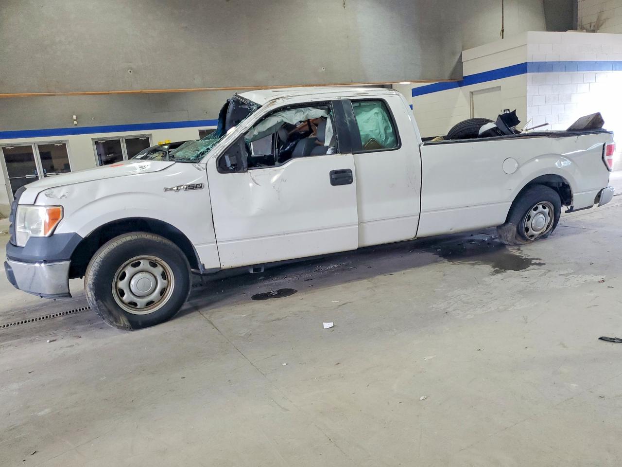 2012 Ford F150 Super Cab White vin: 1FTFX1CF6CKD89070