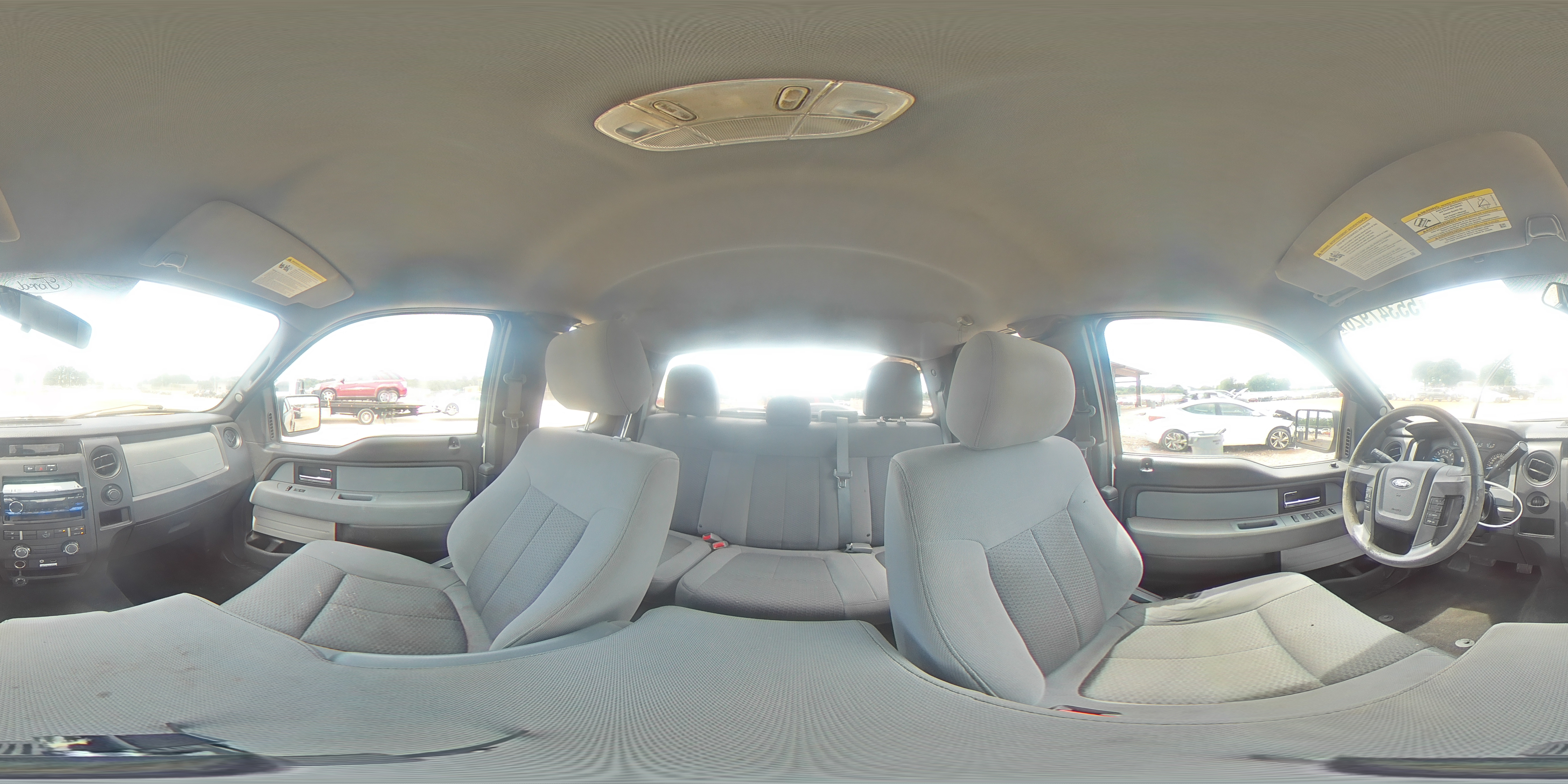 2013 Ford F150 Super Cab Серебряный vin: 1FTFX1CF6DFD19062