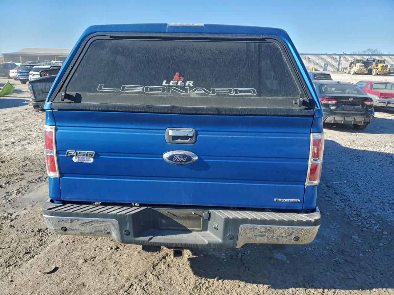 2013 Ford F150 Super Cab Blue vin: 1FTFX1CF6DKF75726