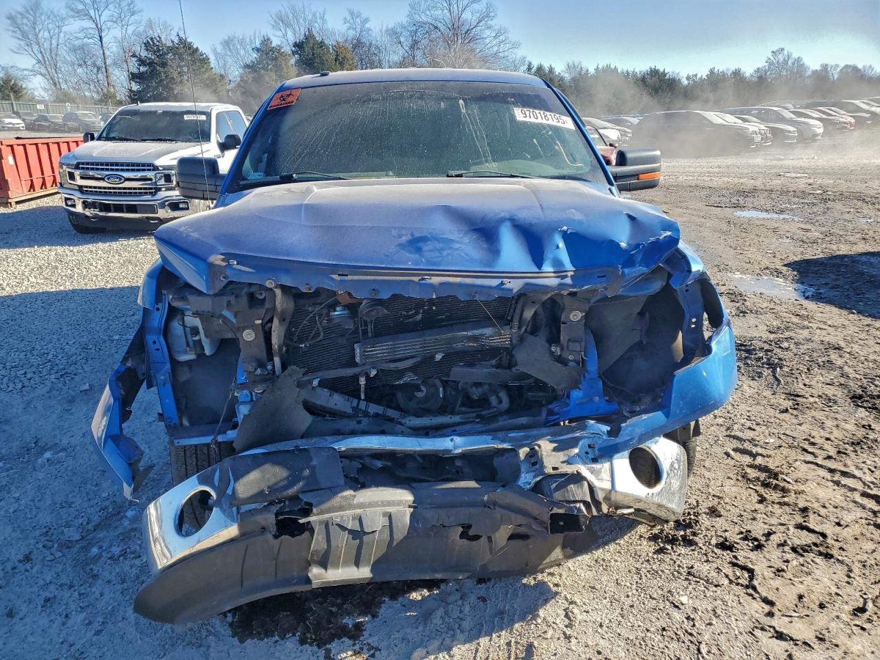 2013 Ford F150 Super Cab Blue vin: 1FTFX1CF6DKF75726