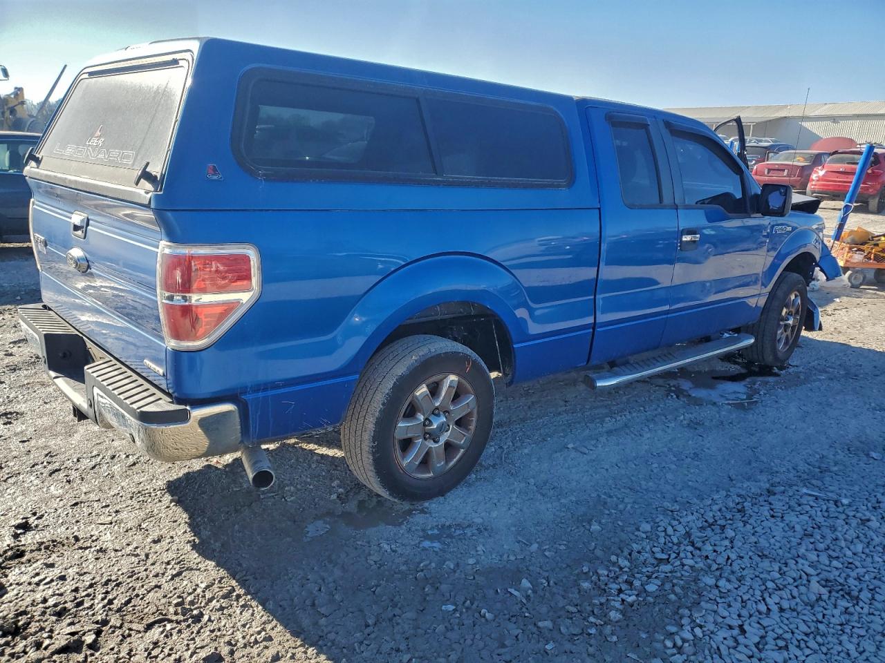 2013 Ford F150 Super Cab Blue vin: 1FTFX1CF6DKF75726