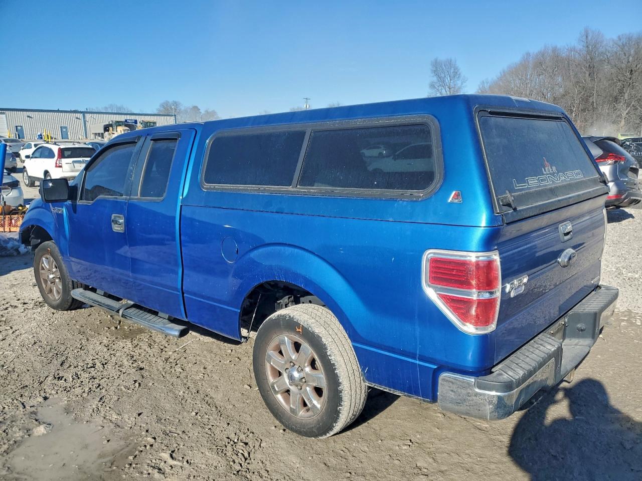 2013 Ford F150 Super Cab Blue vin: 1FTFX1CF6DKF75726