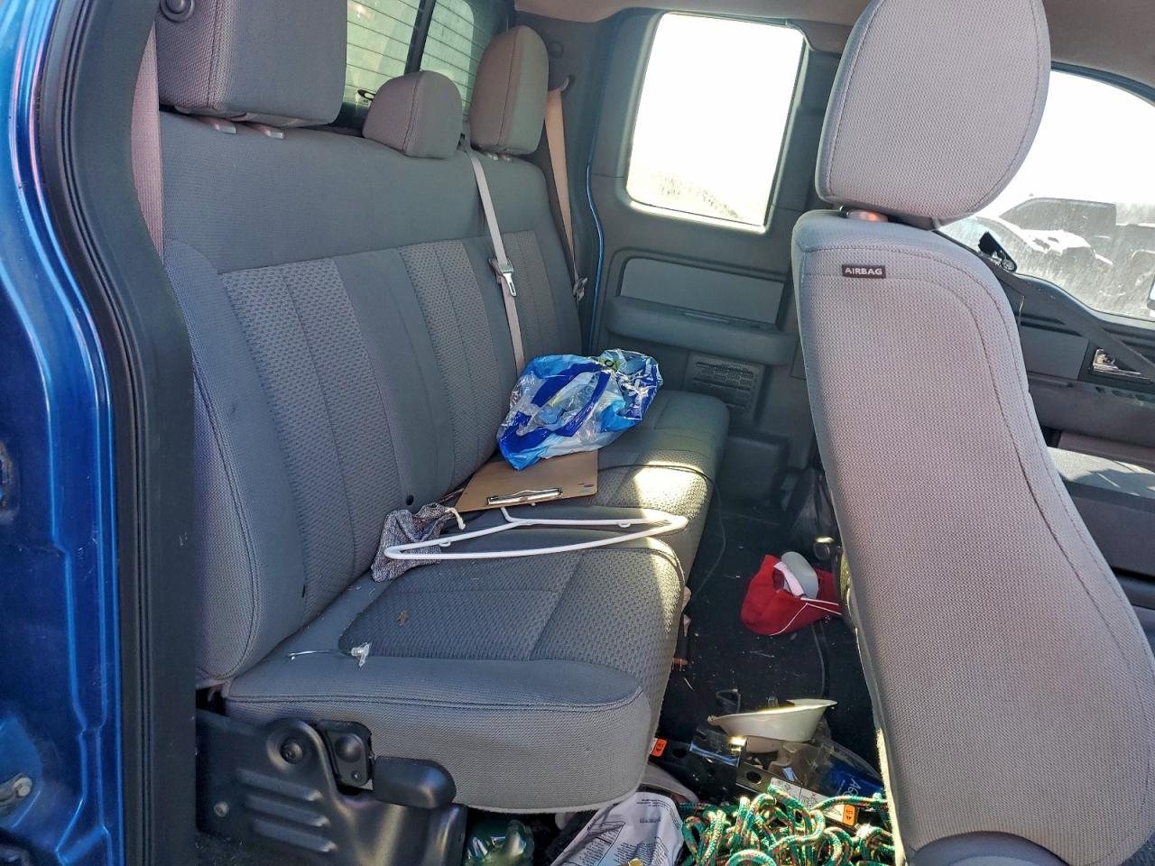 2013 Ford F150 Super Cab Blue vin: 1FTFX1CF6DKF75726